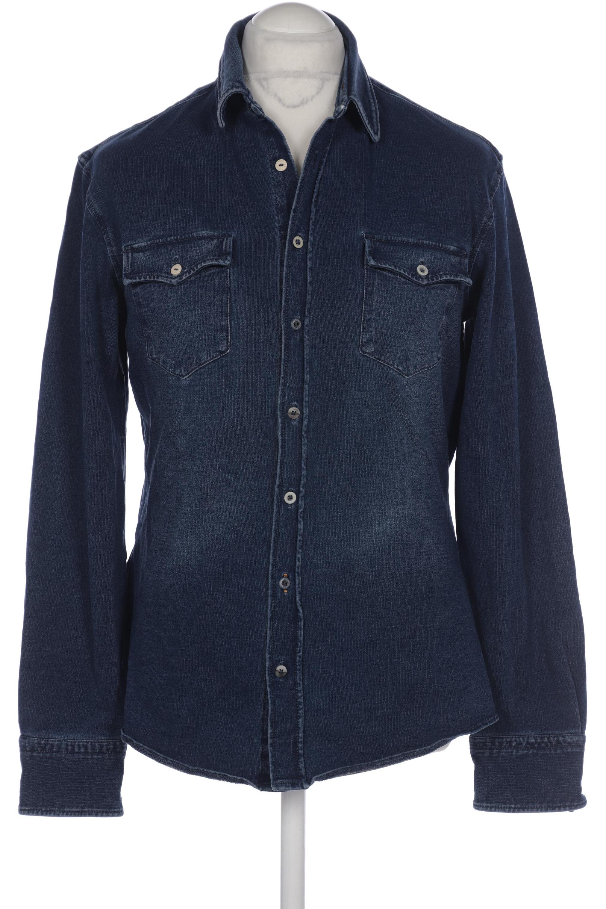

Boss Orange Herren Hemd, blau, Gr. 52