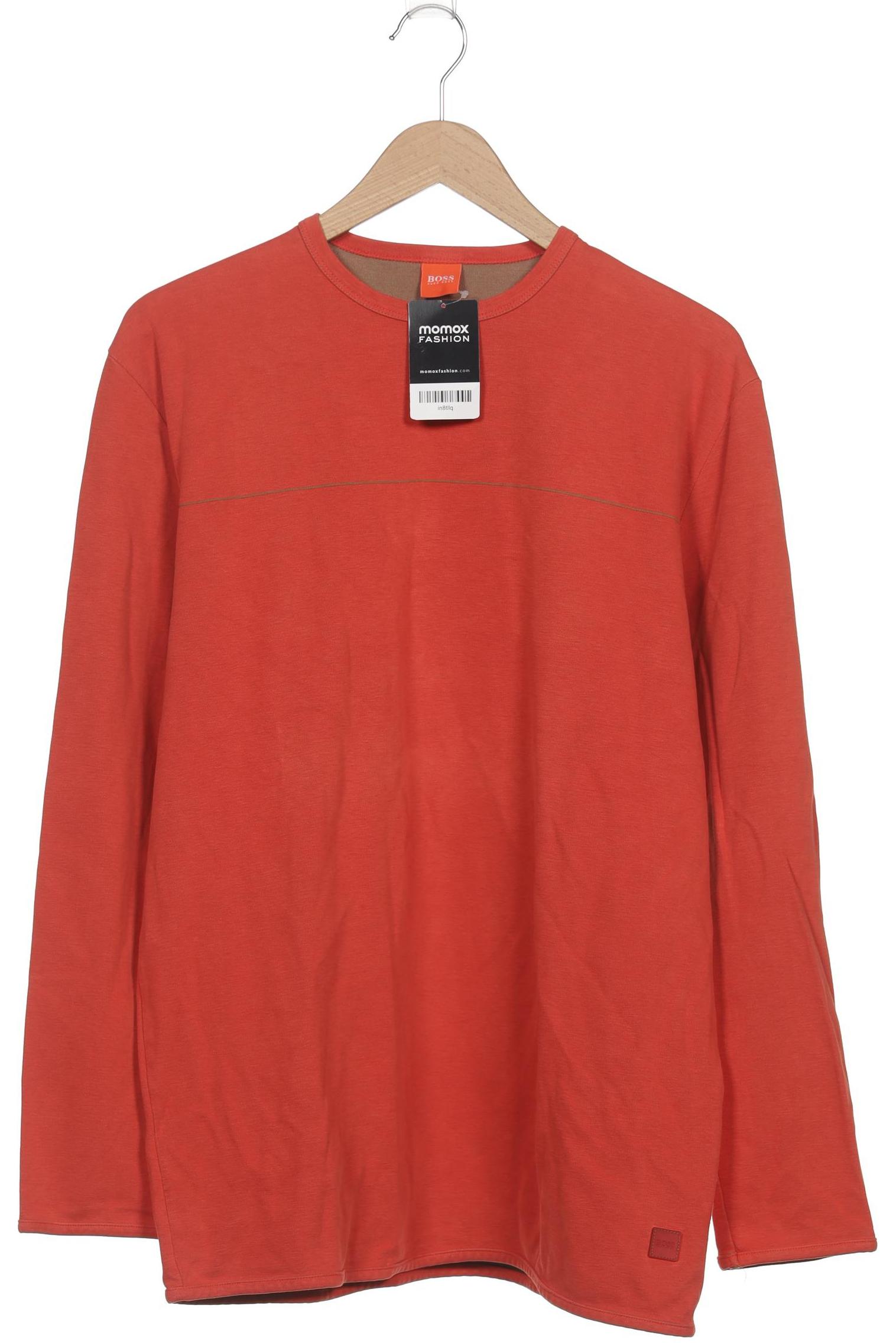 

Boss Orange Herren Langarmshirt, rot, Gr. 54