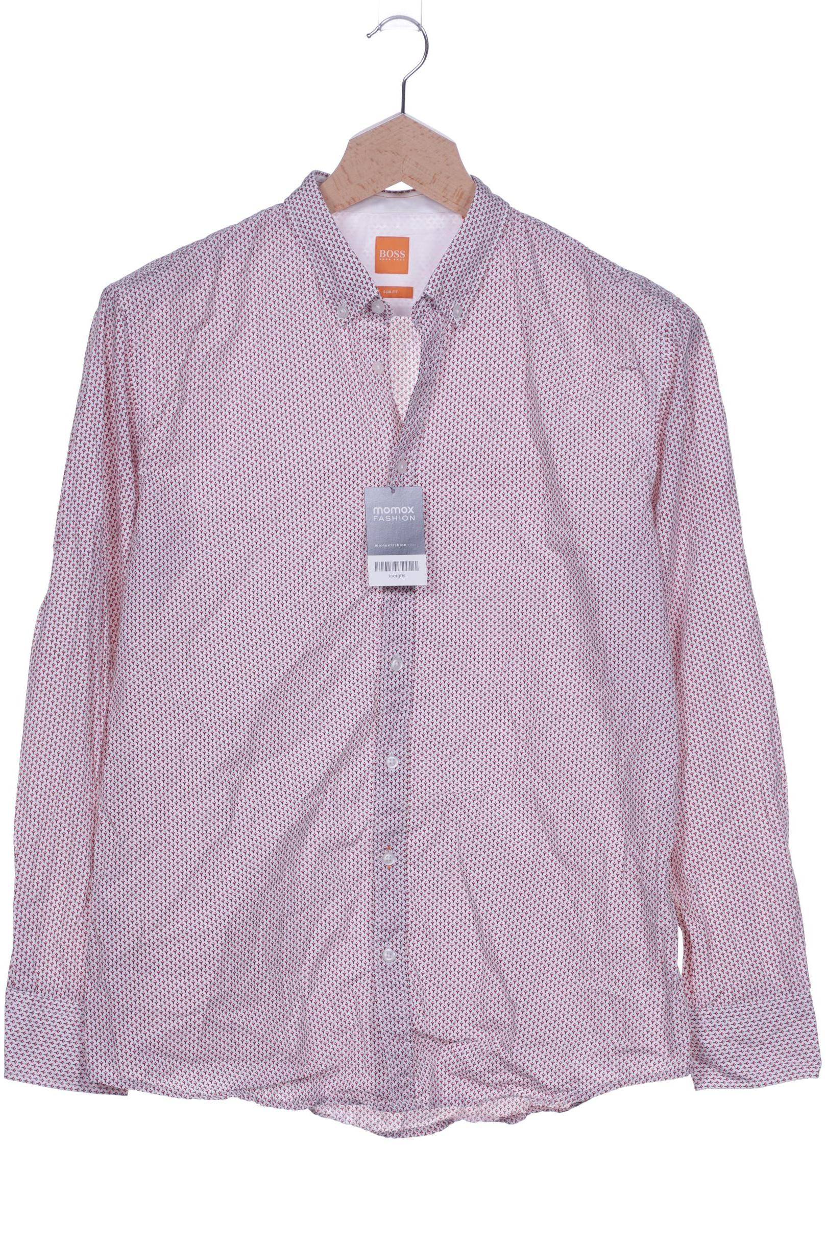 

Boss Orange Herren Hemd, weiß, Gr. 56