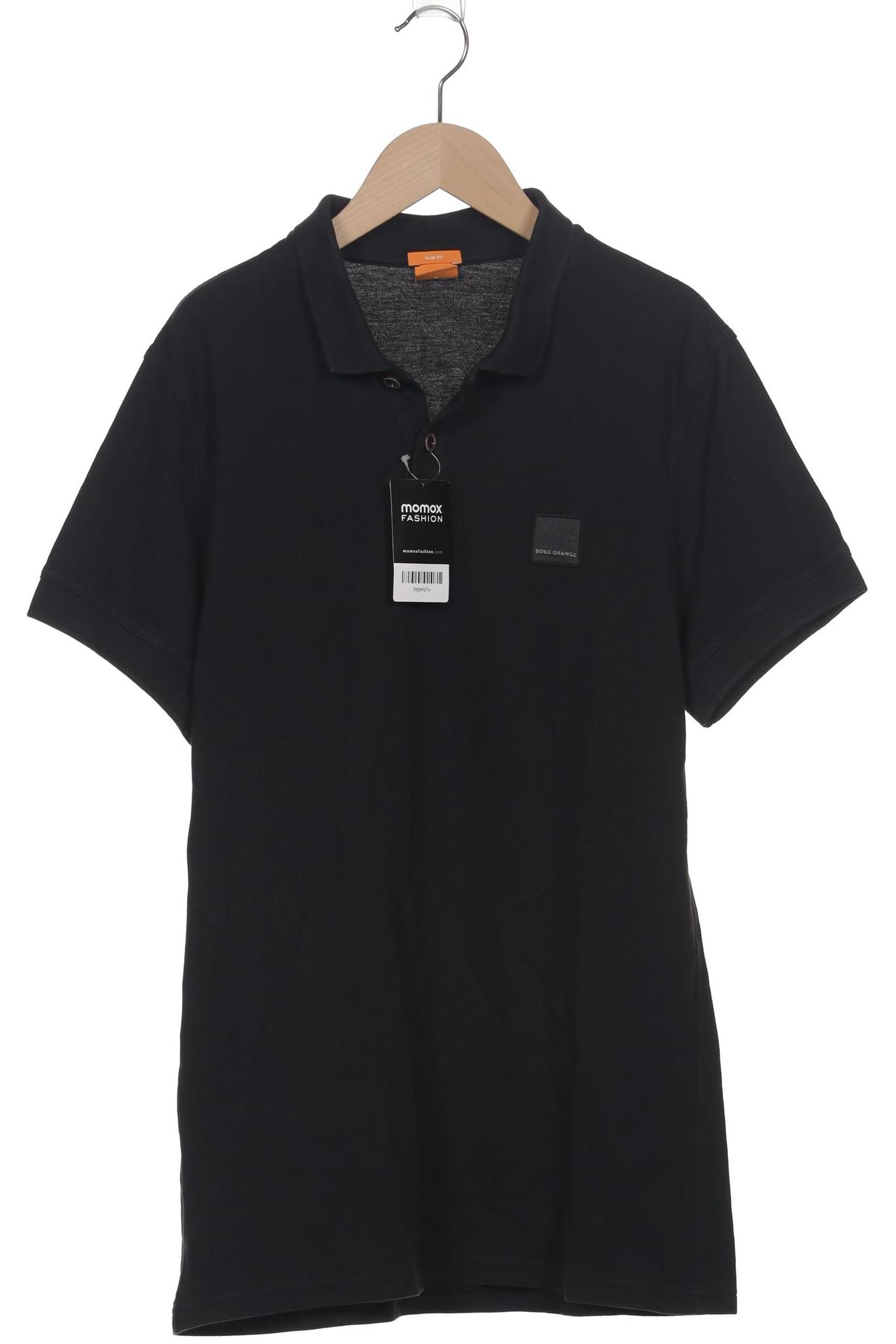 

Boss Orange Herren Poloshirt, schwarz, Gr. 52