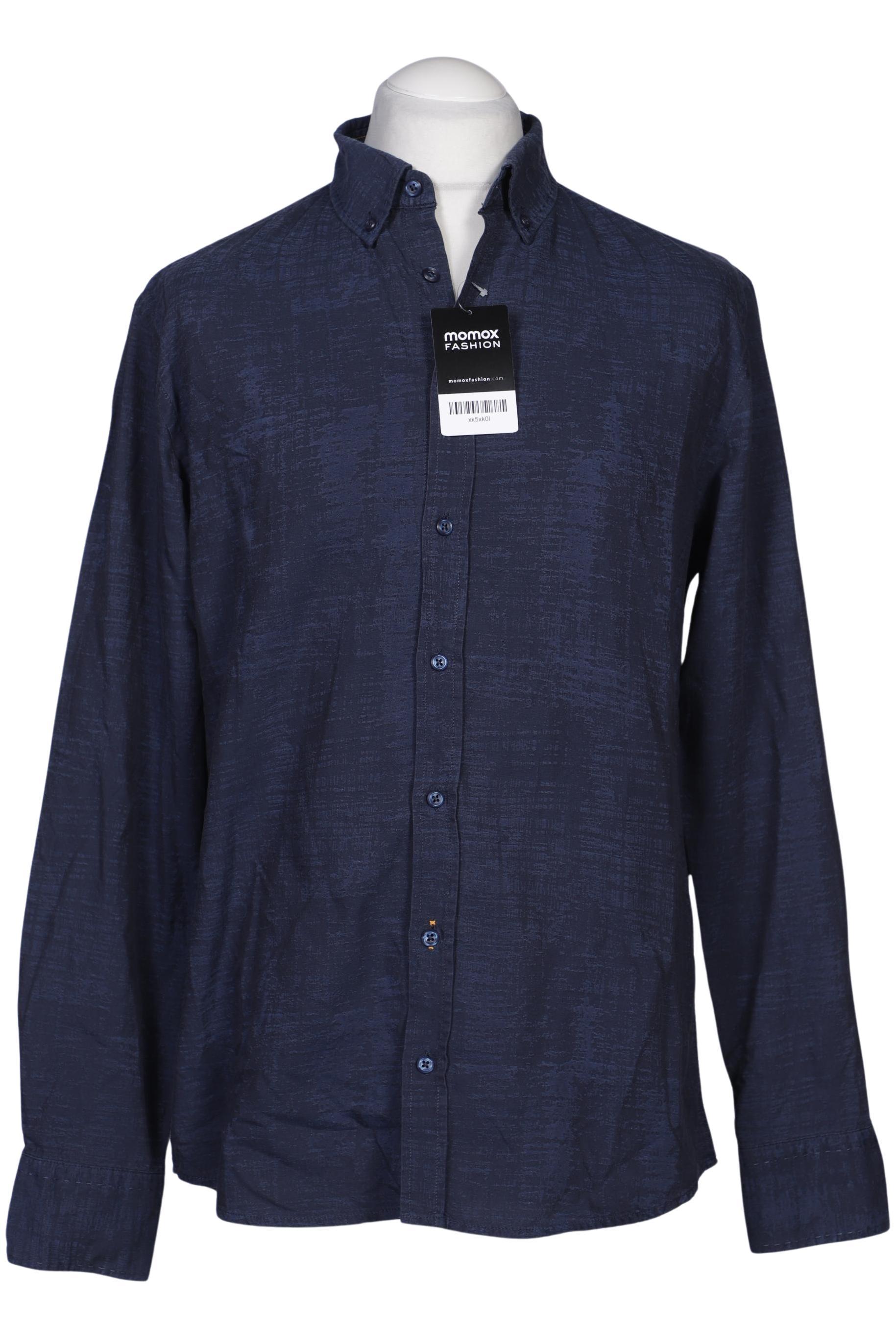 

Boss Orange Herren Hemd, marineblau, Gr. 52