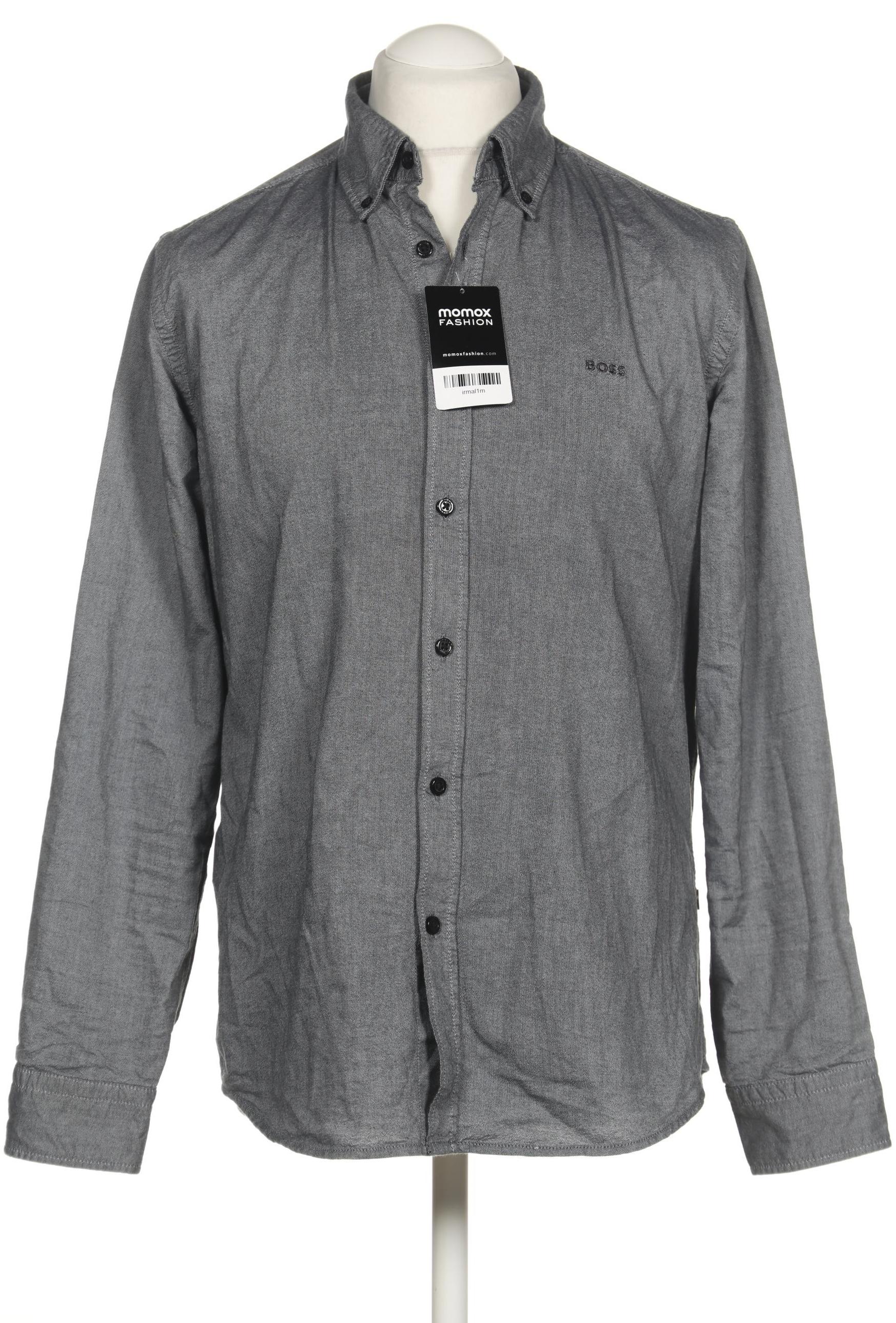 

Boss Orange Herren Hemd, grau, Gr. 52