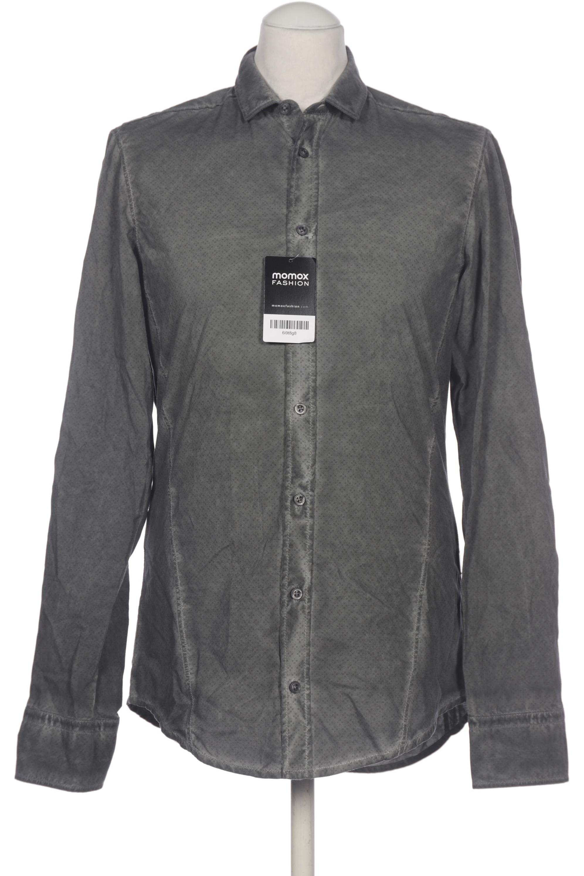 

Boss Orange Herren Hemd, grau, Gr. 46