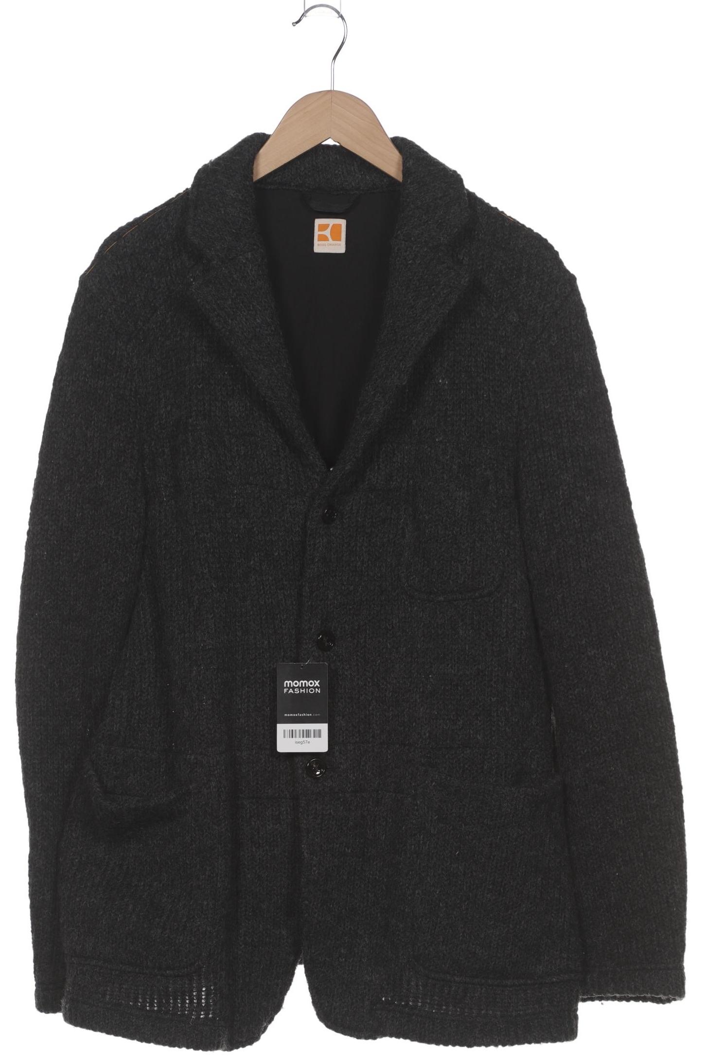 

Boss Orange Herren Strickjacke, grau, Gr. 54