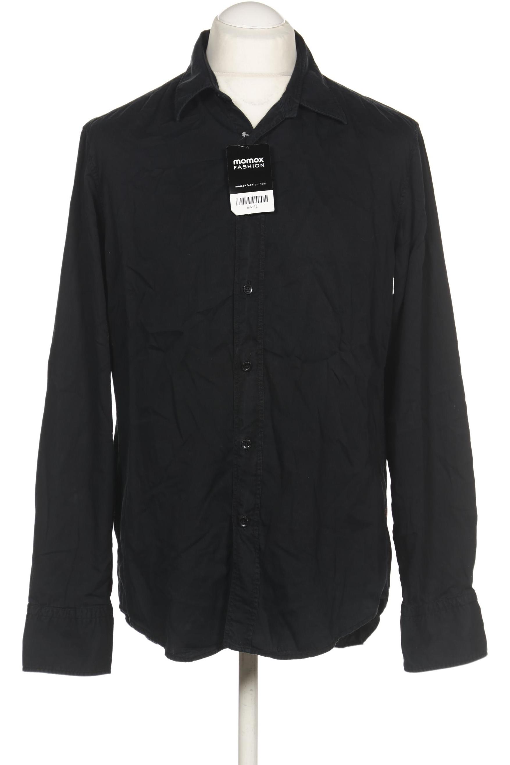 

Boss Orange Herren Hemd, schwarz, Gr. 52