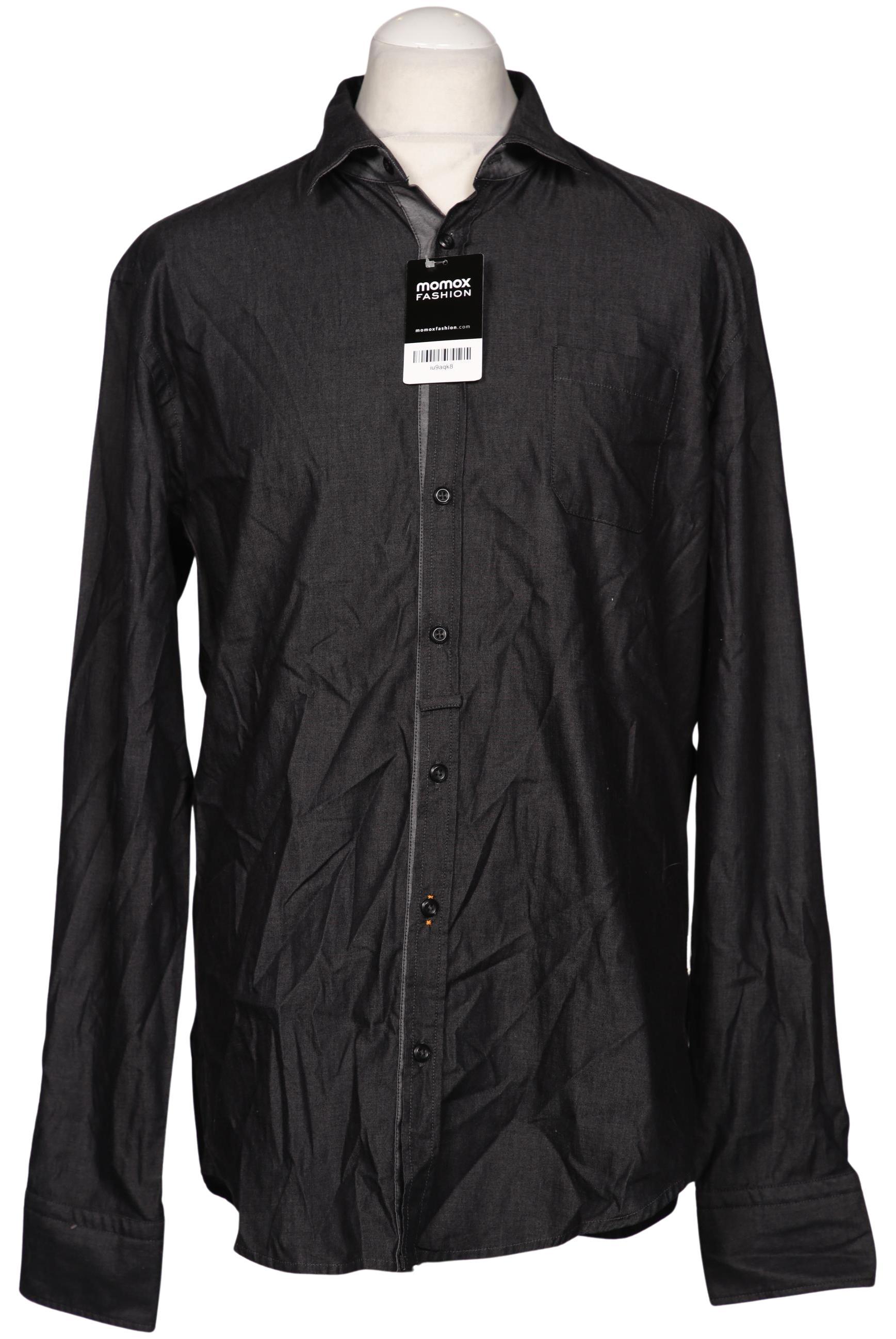 

Boss Orange Herren Hemd, schwarz, Gr. 54