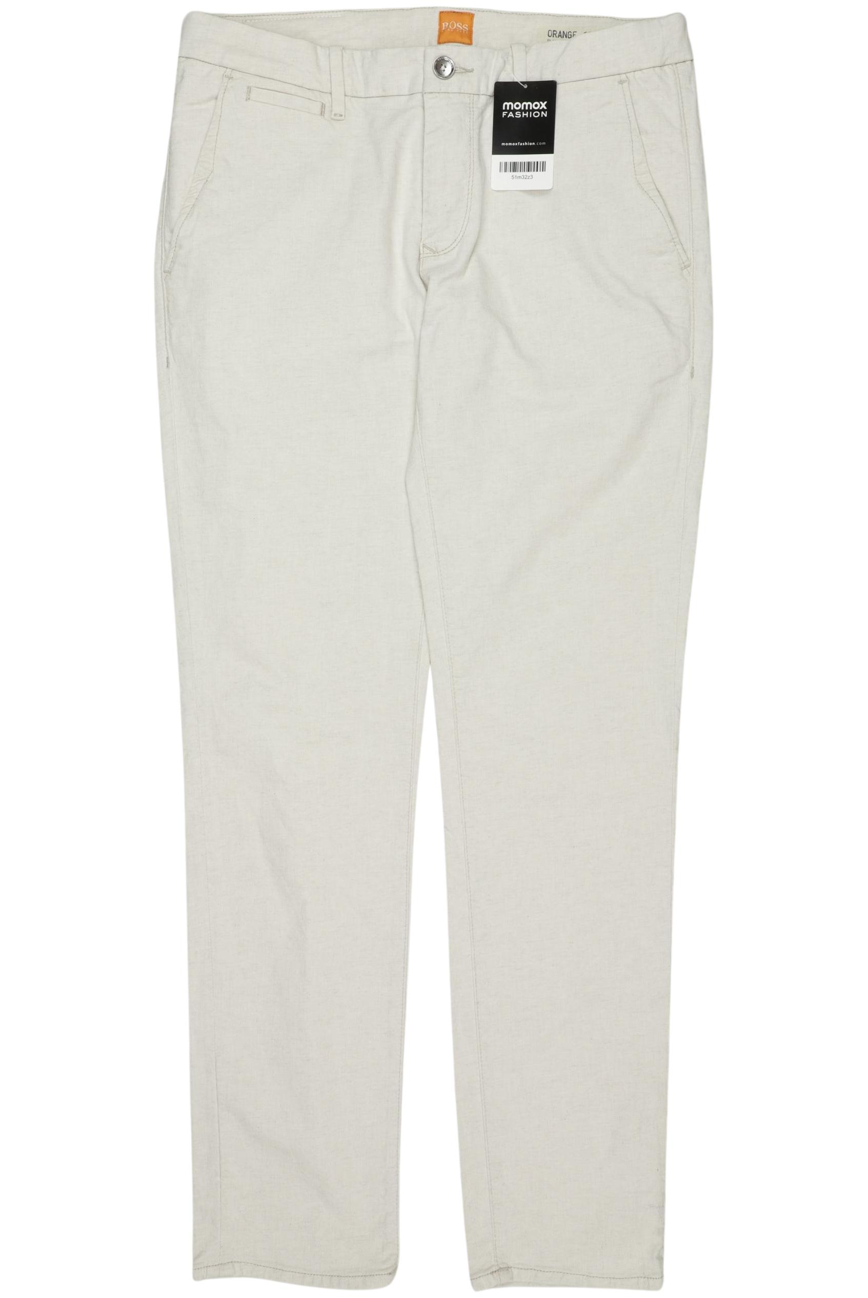 

Boss Orange Herren Stoffhose, cremeweiß, Gr. 33
