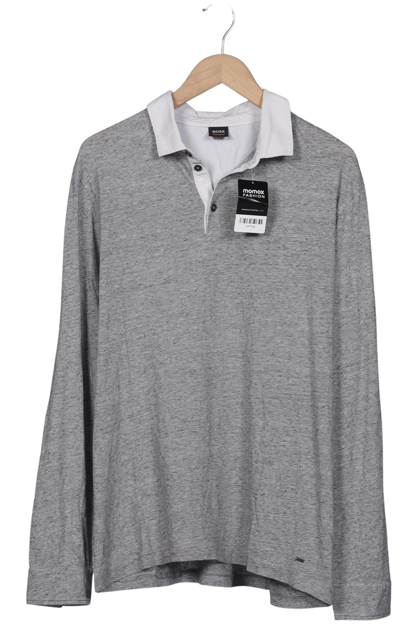 

Boss Orange Herren Poloshirt, grau, Gr. 54