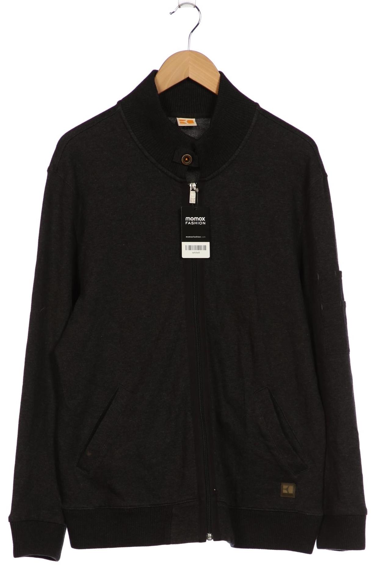 

Boss Orange Herren Strickjacke, grau, Gr. 54