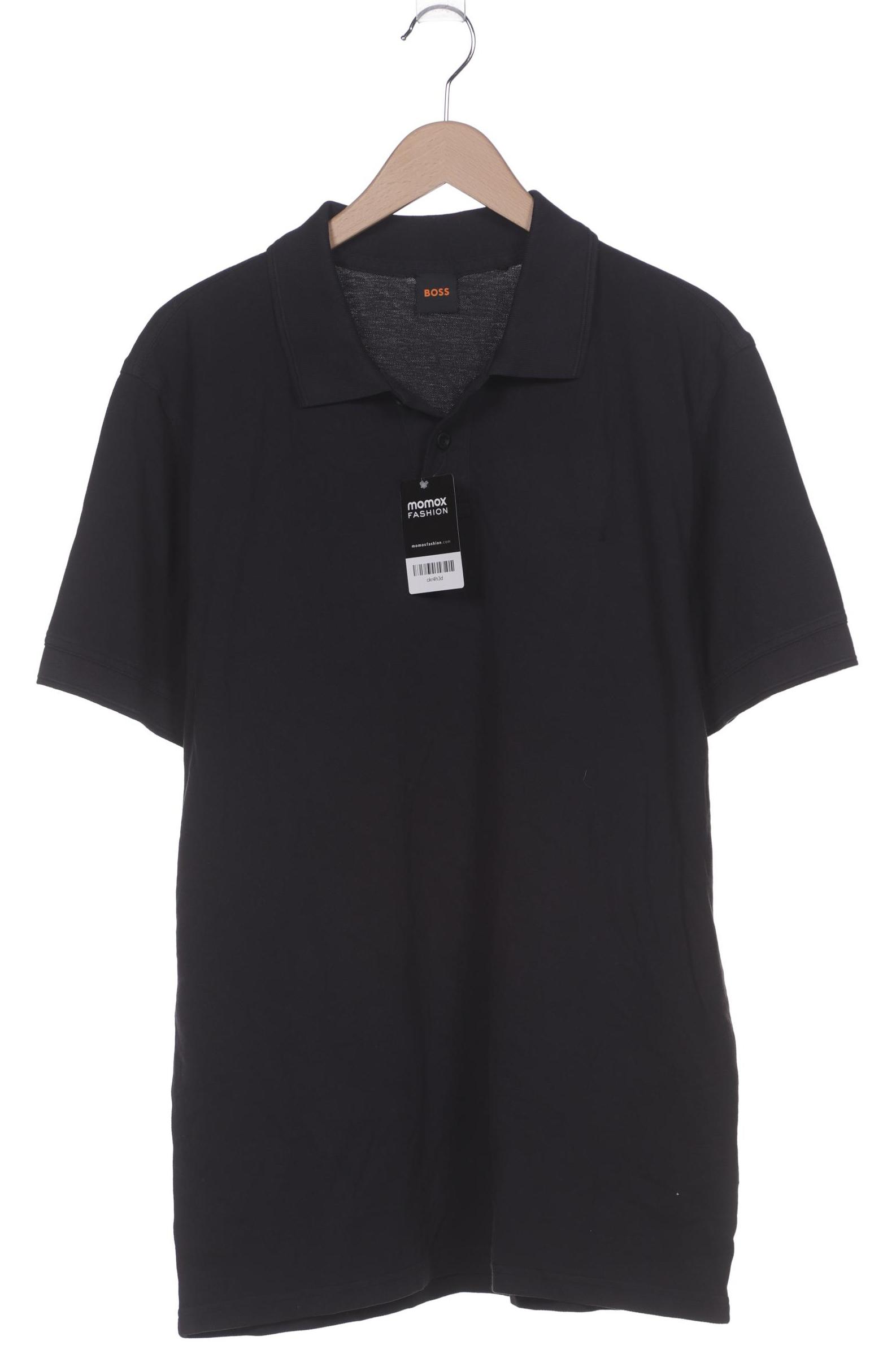 

Boss Orange Herren Poloshirt, schwarz, Gr. 56