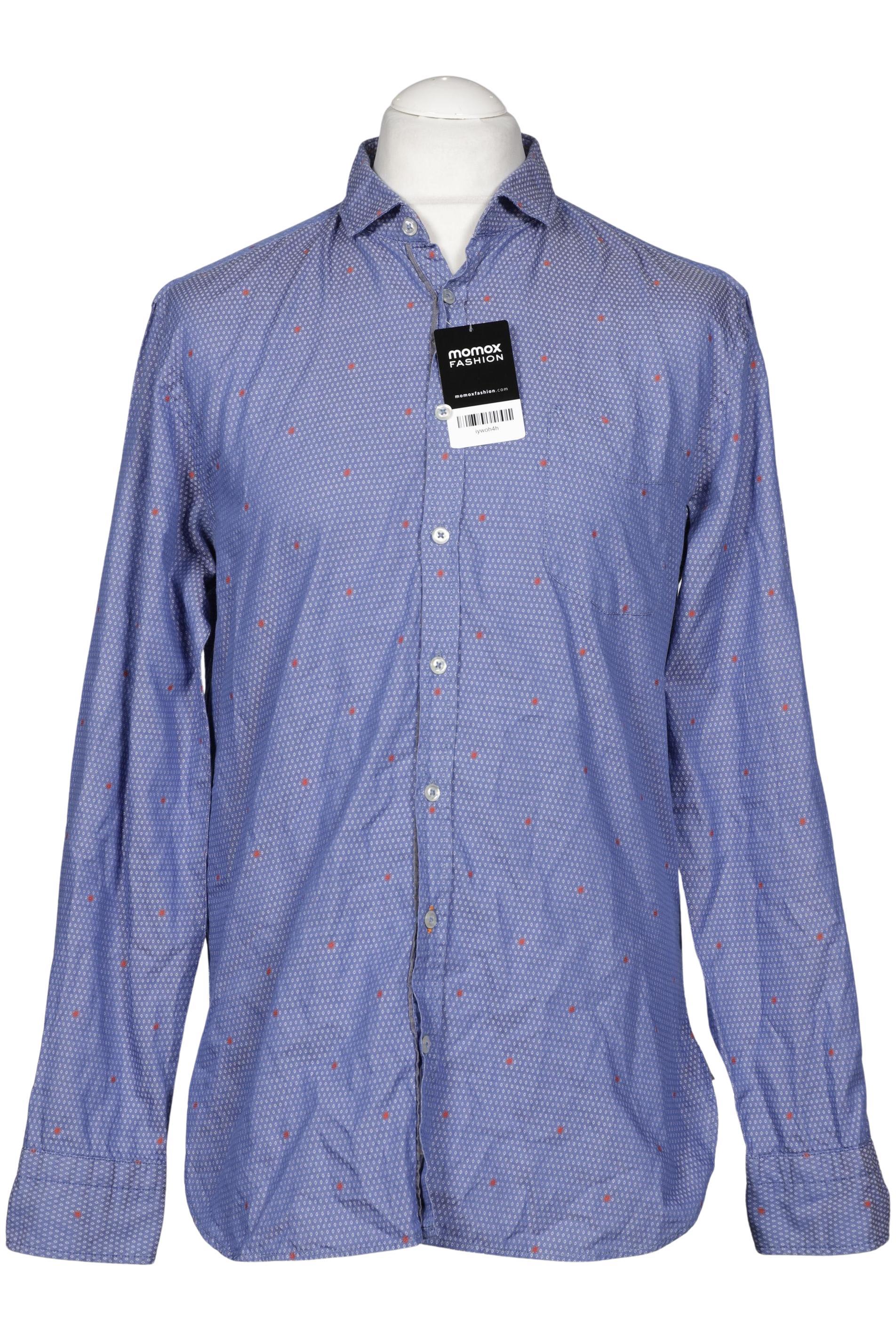 

Boss Orange Herren Hemd, blau, Gr. 52