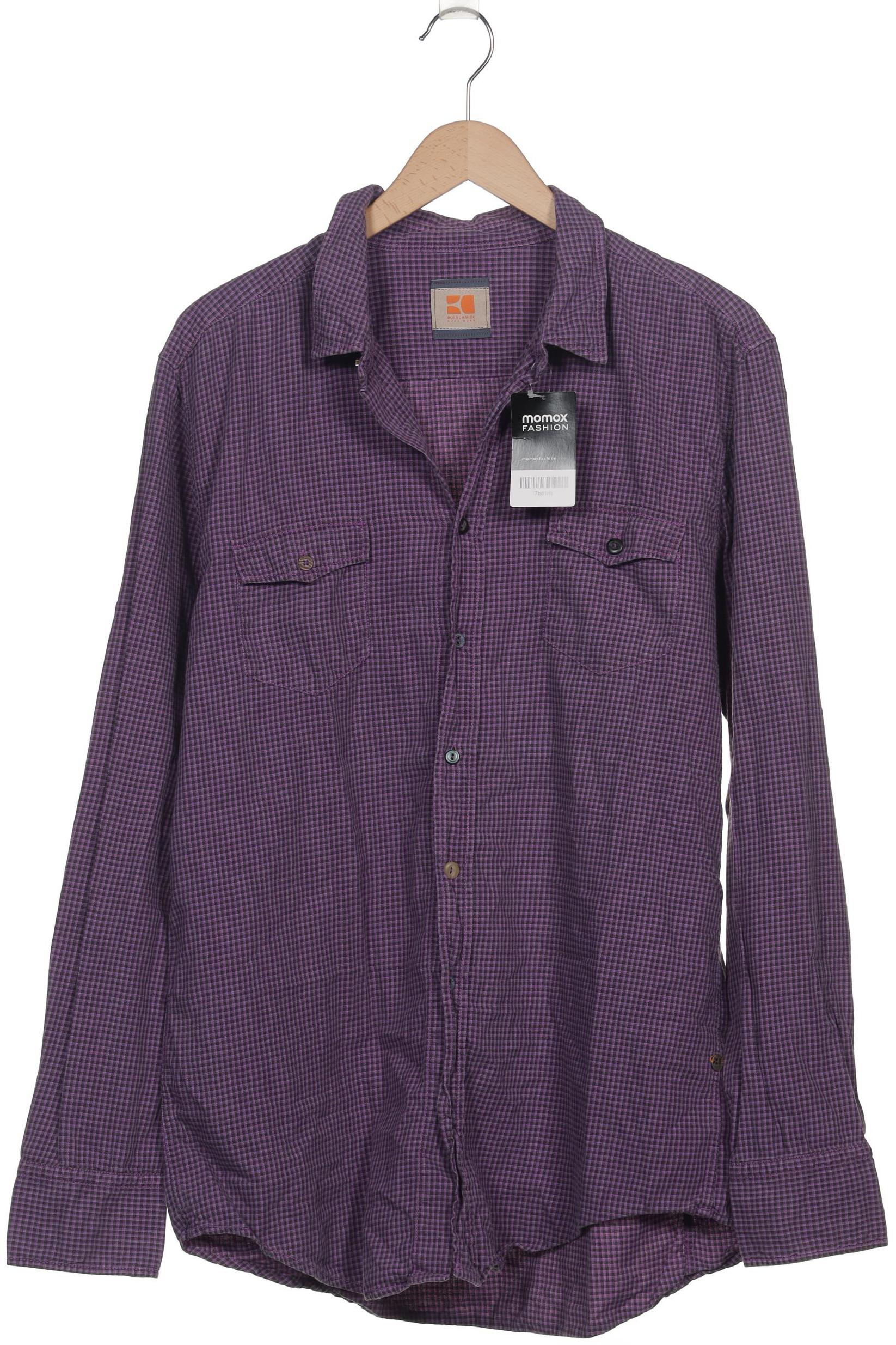 

Boss Orange Herren Hemd, flieder, Gr. 56