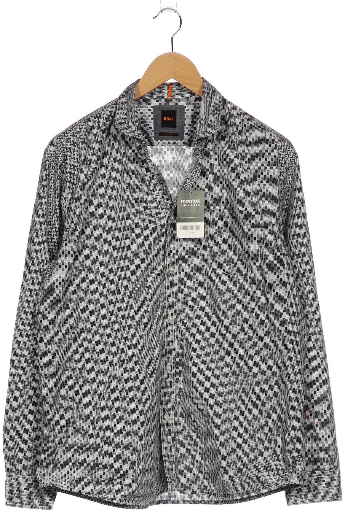 

Boss Orange Herren Hemd, schwarz, Gr. 56