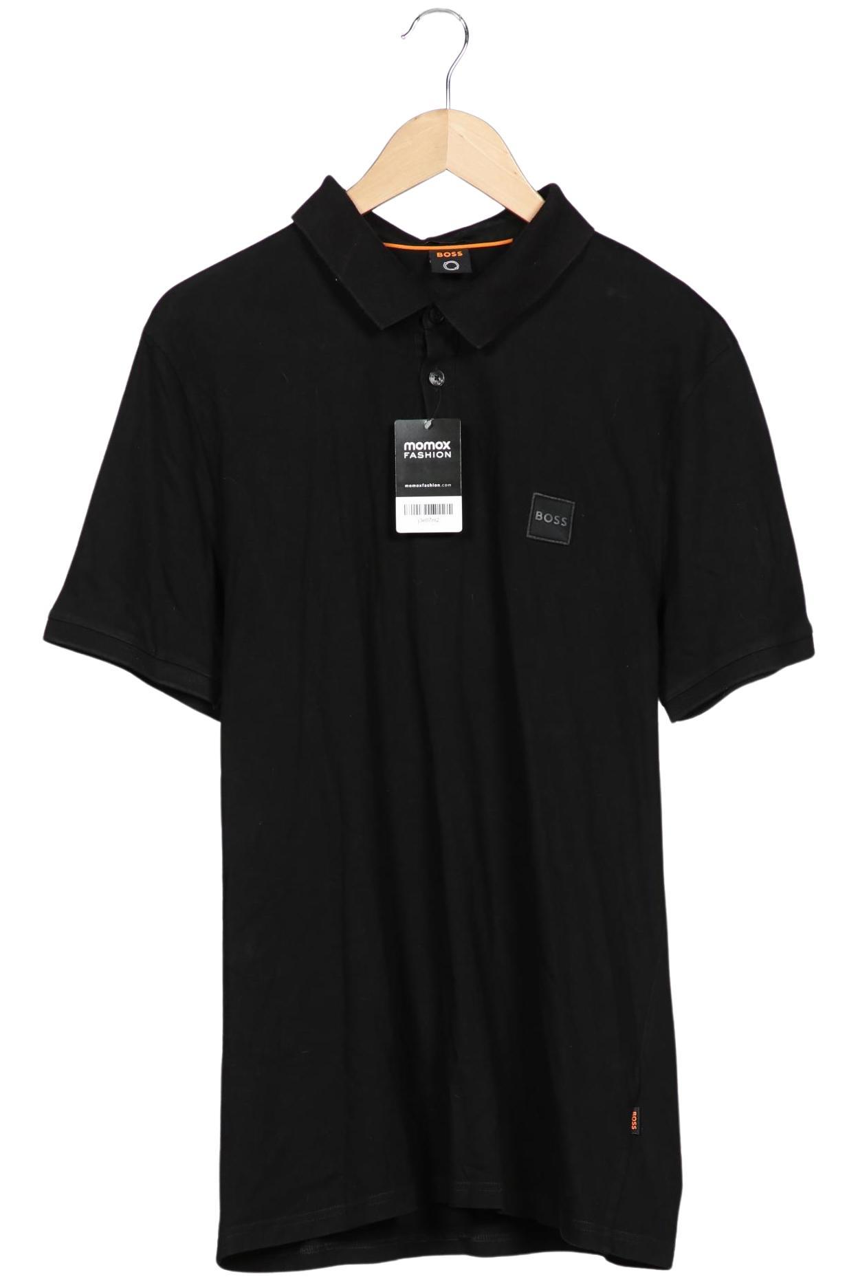 

Boss Orange Herren Poloshirt, schwarz, Gr. 56