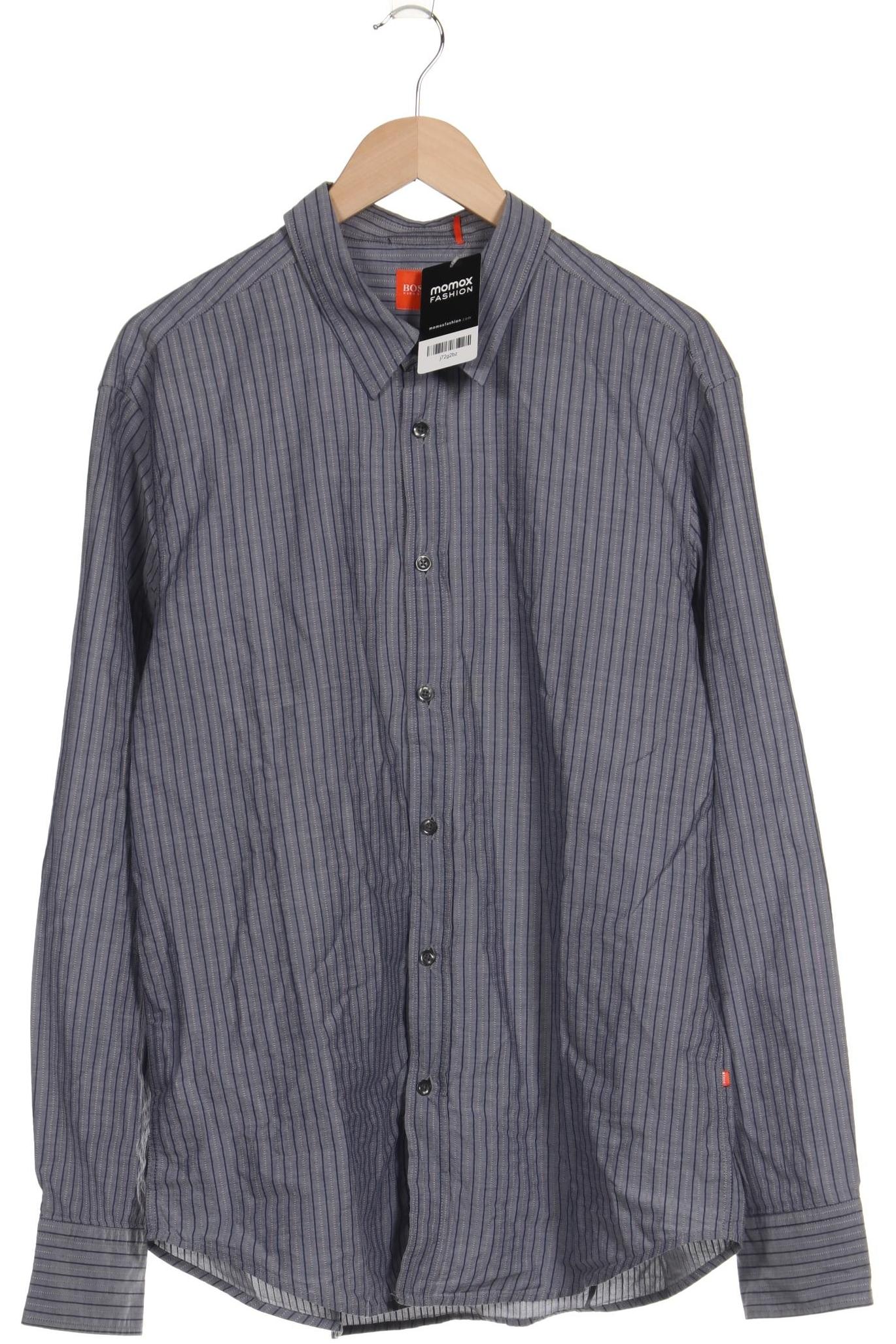 

Boss Orange Herren Hemd, blau, Gr. 56