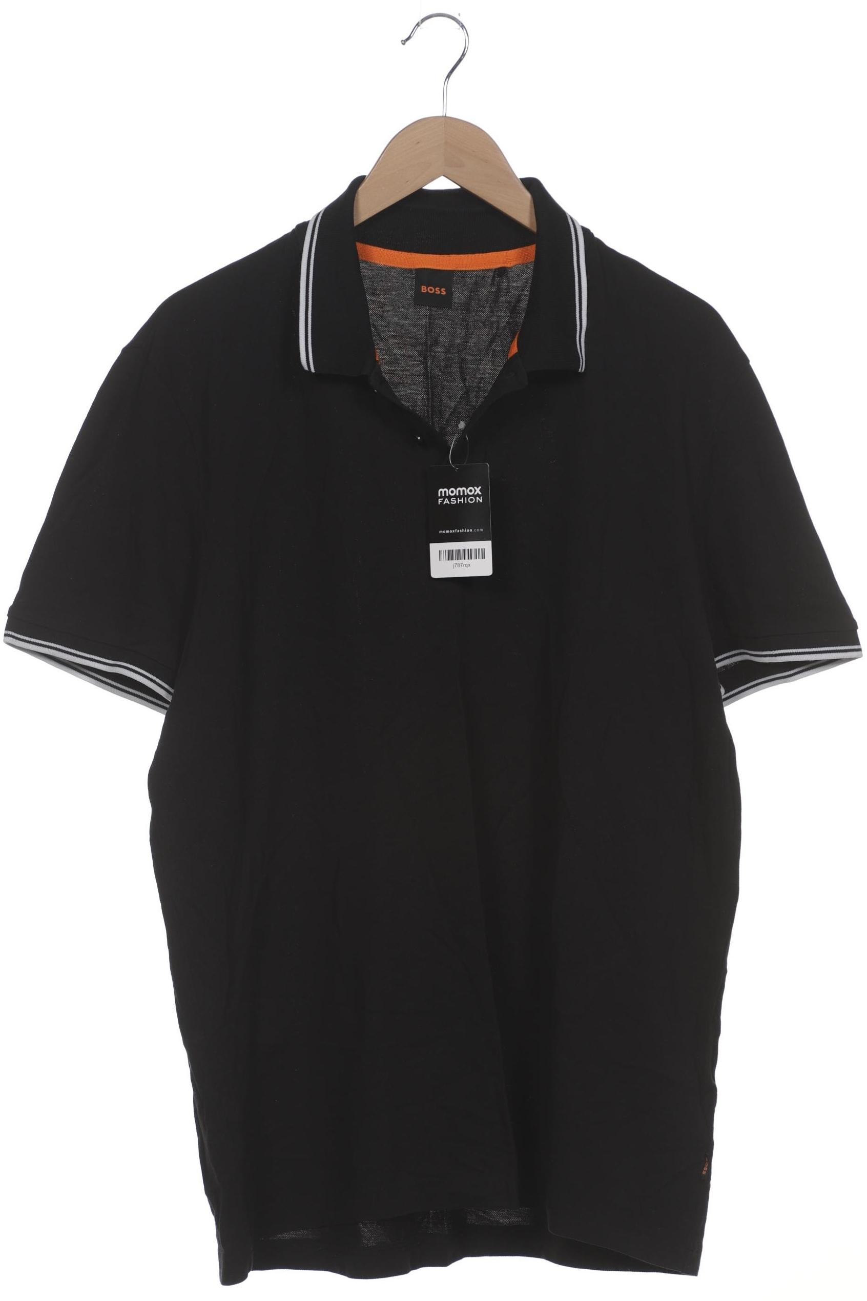 

Boss Orange Herren Poloshirt, schwarz, Gr. 56