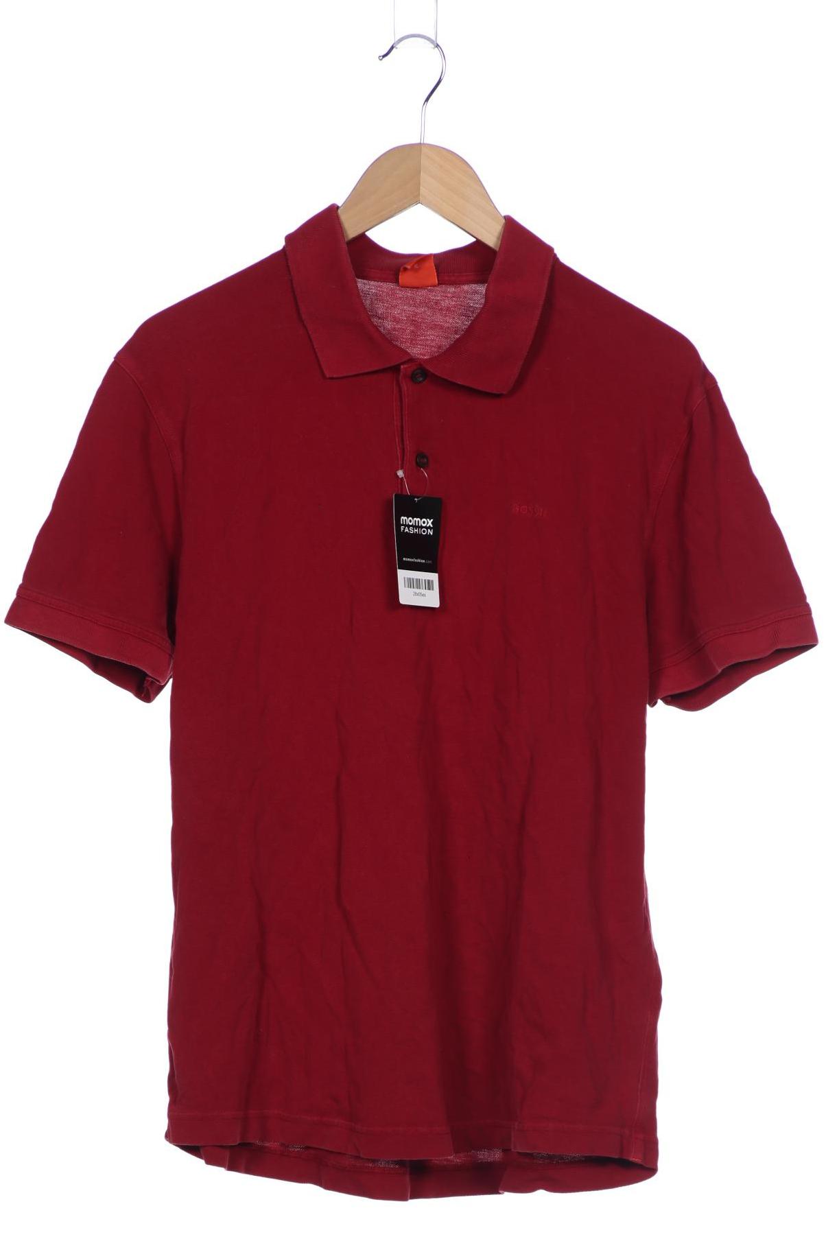 

Boss Orange Herren Poloshirt, bordeaux, Gr. 54