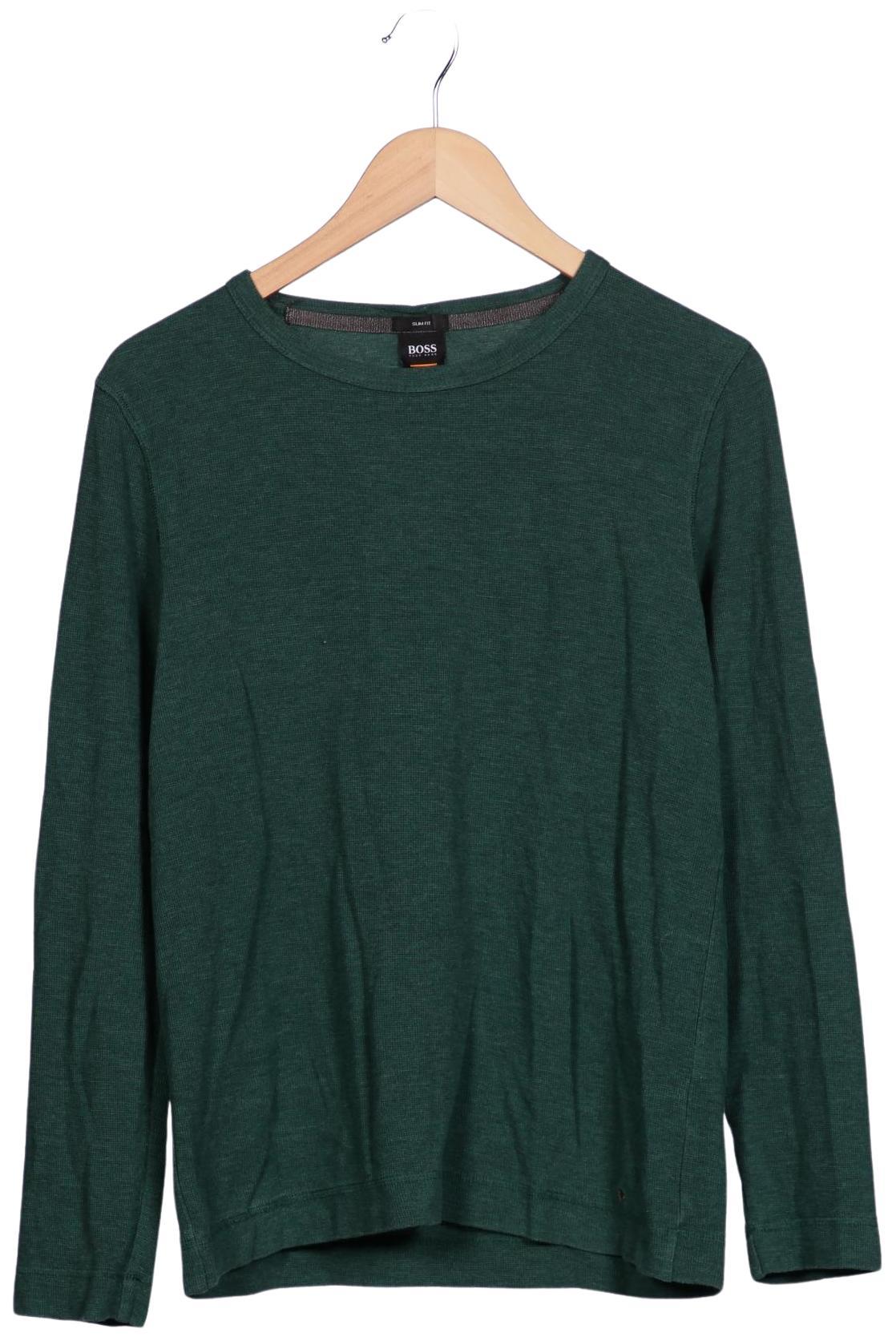 

Boss Orange Herren Langarmshirt, grün, Gr. 52