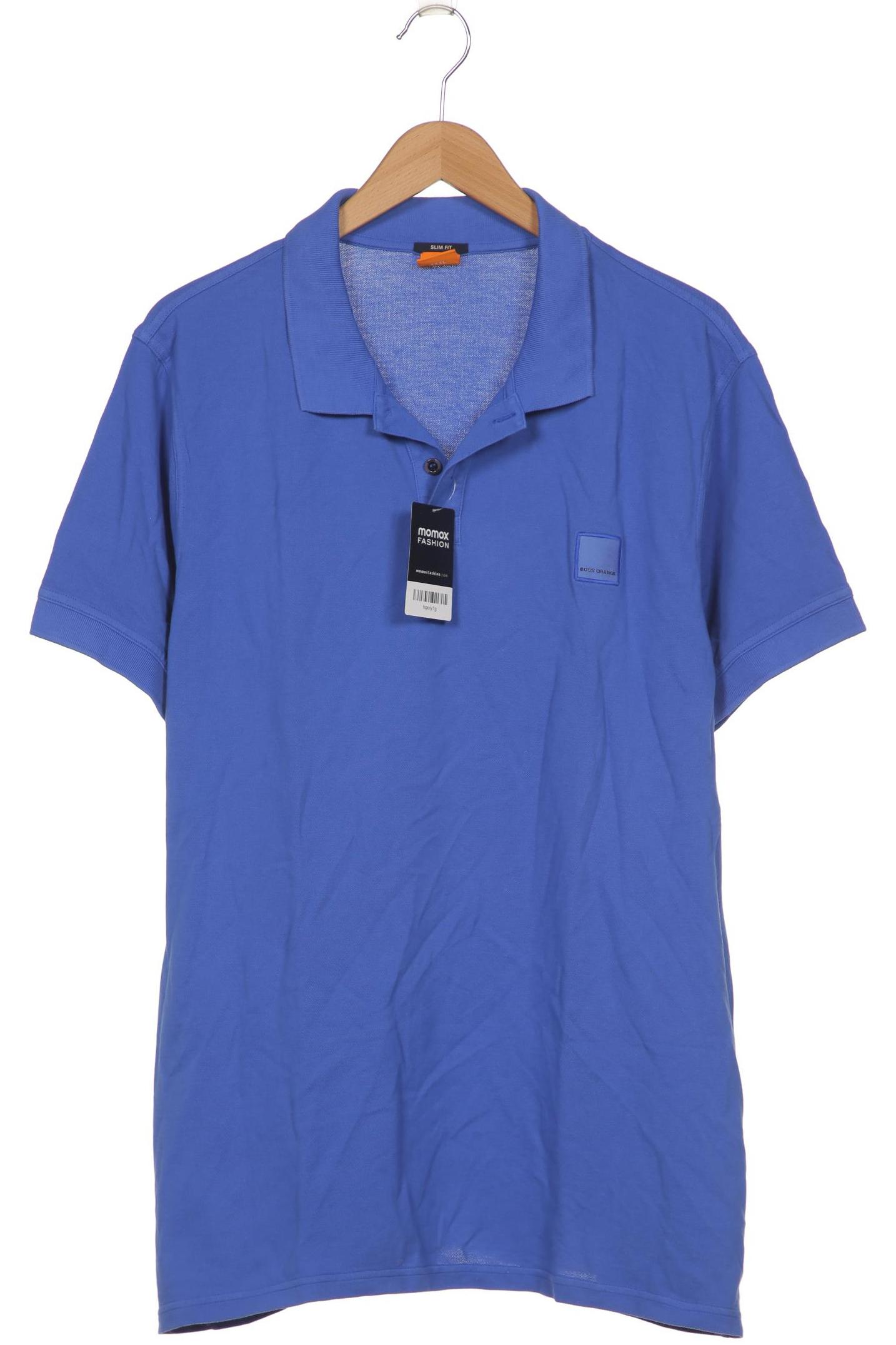 

Boss Orange Herren Poloshirt, blau, Gr. 58