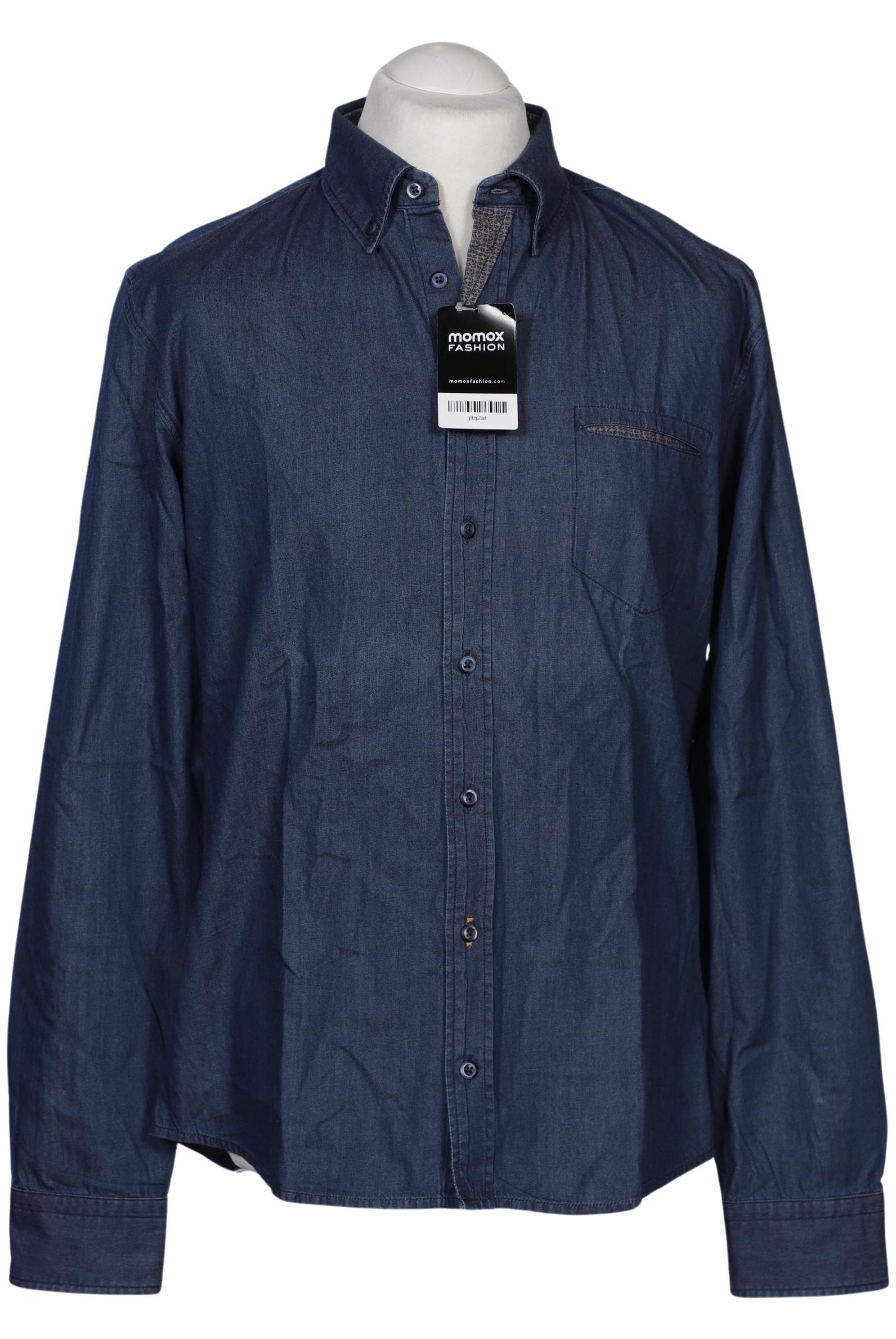 

Boss Orange Herren Hemd, marineblau, Gr. 52