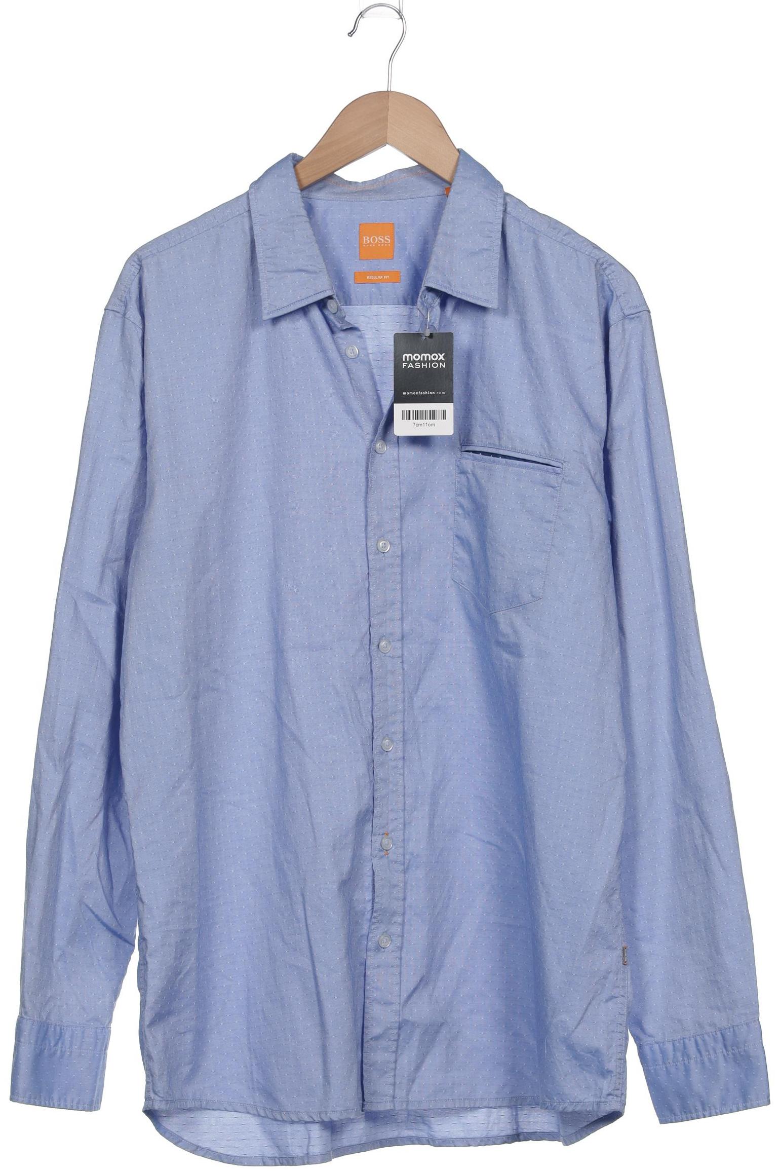 

Boss Orange Herren Hemd, blau, Gr. 56