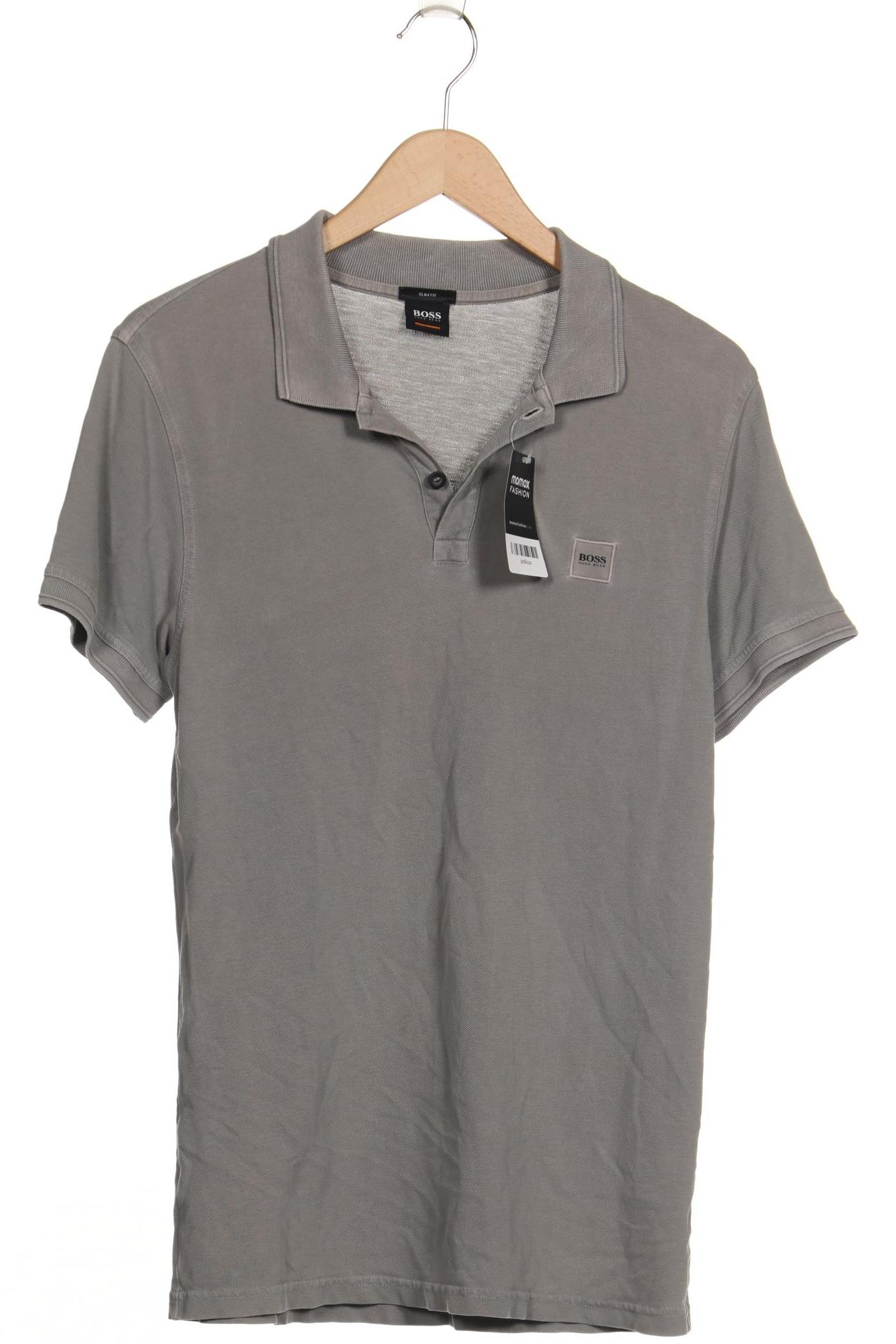 

Boss Orange Herren Poloshirt, grau, Gr. 48