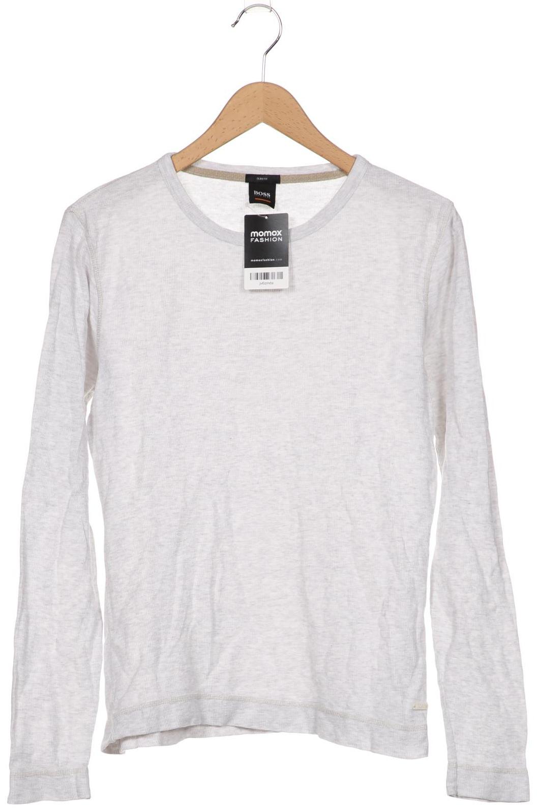 

Boss Orange Herren Langarmshirt, grau