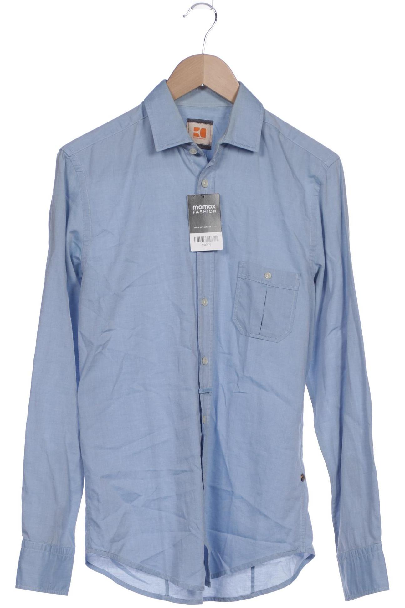 

Boss Orange Herren Hemd, blau, Gr. 46