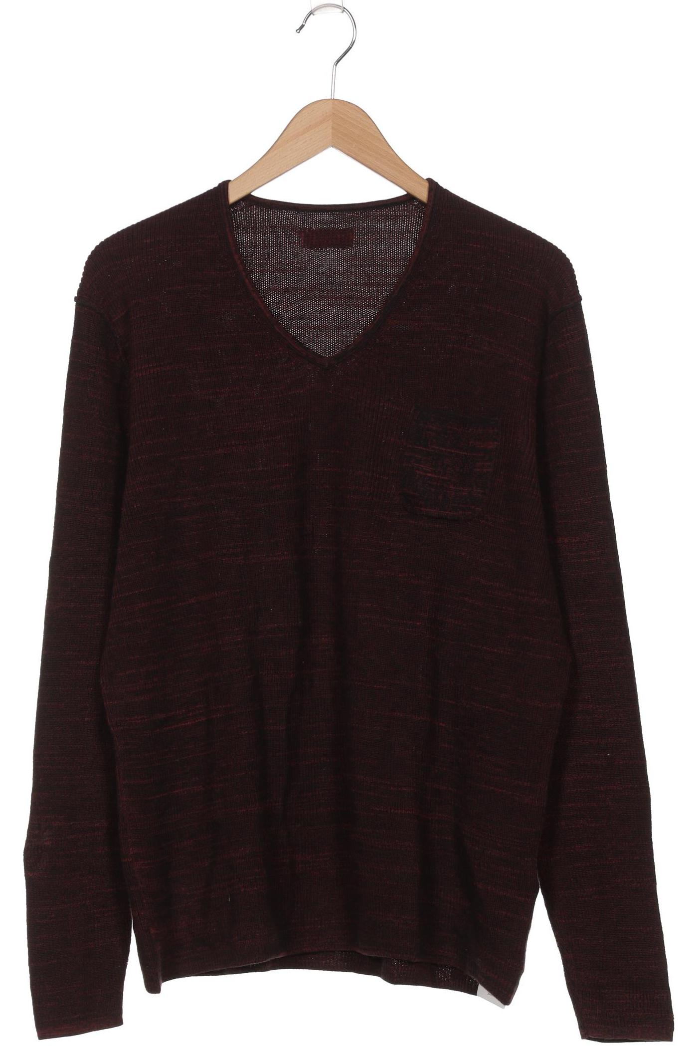

Boss Orange Herren Pullover, bordeaux, Gr. 54
