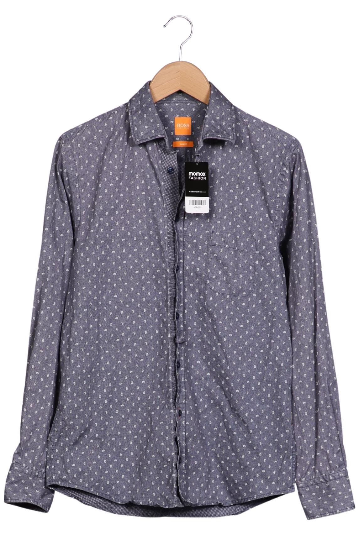 

Boss Orange Herren Hemd, blau, Gr. 46