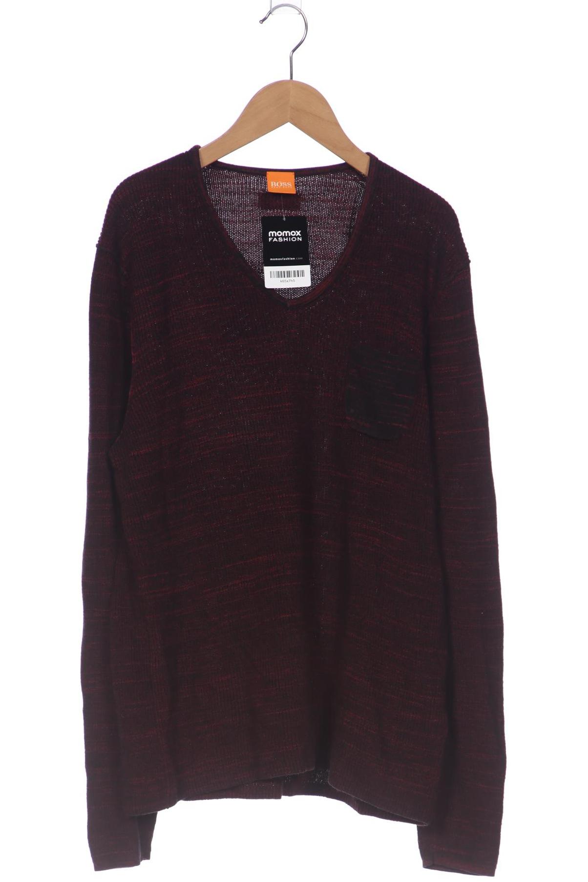 

Boss Orange Herren Pullover, bordeaux, Gr. 46