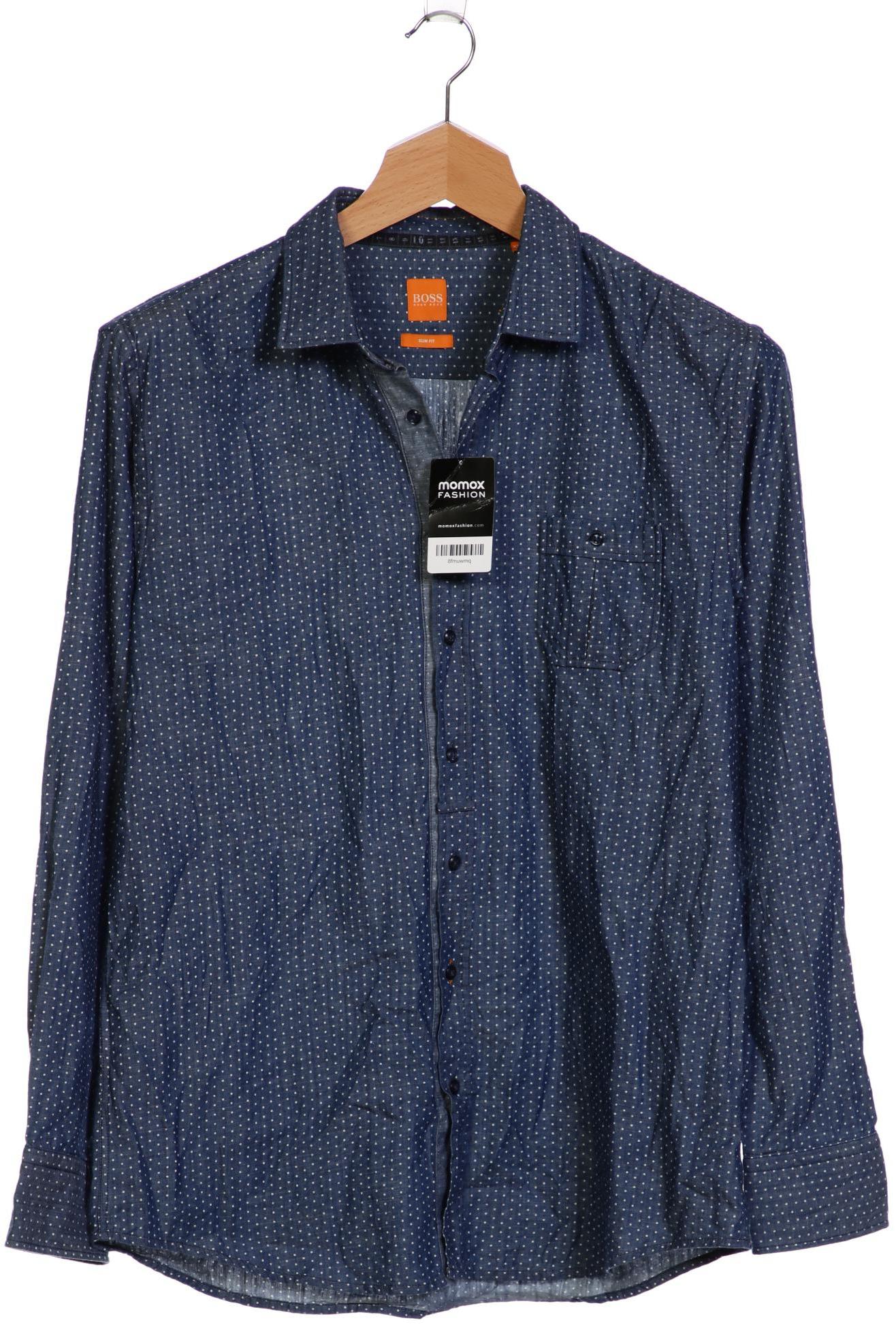 

Boss Orange Herren Hemd, marineblau, Gr. 56