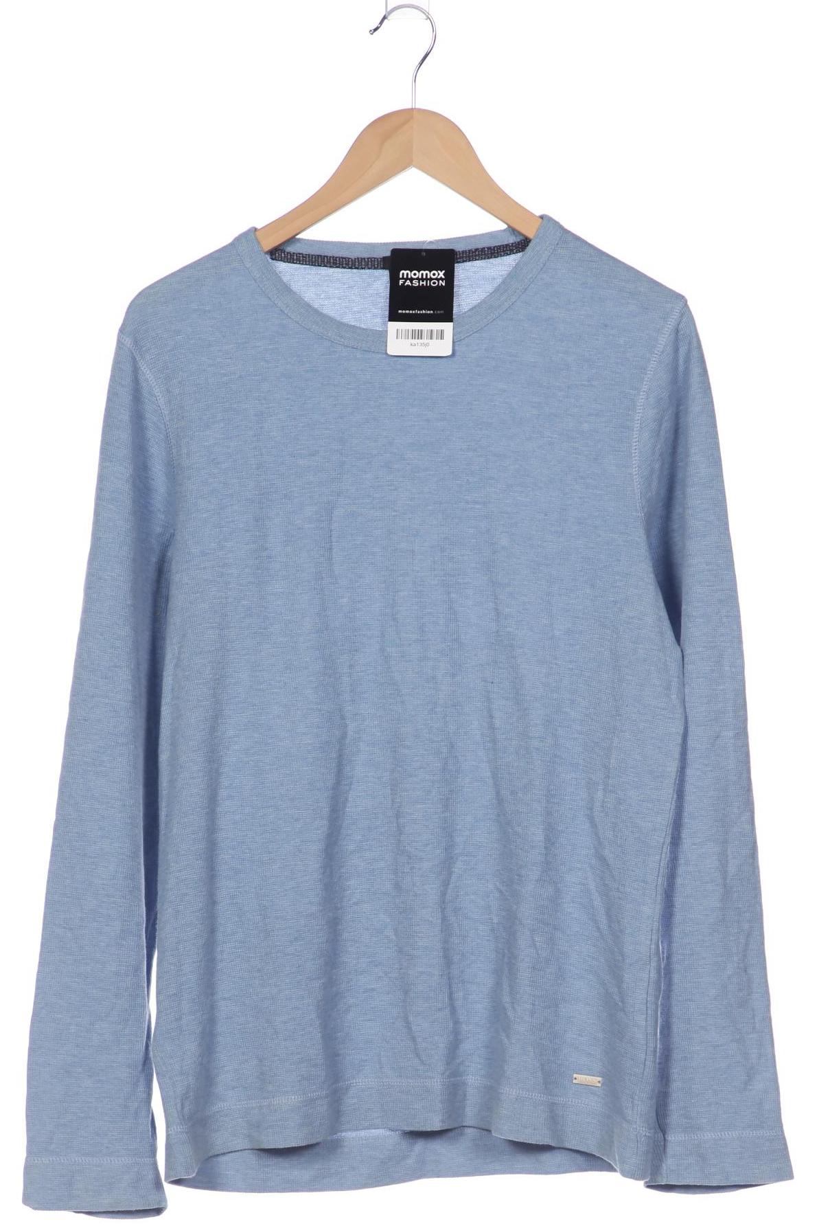 

Boss Orange Herren Langarmshirt, hellblau, Gr. 52
