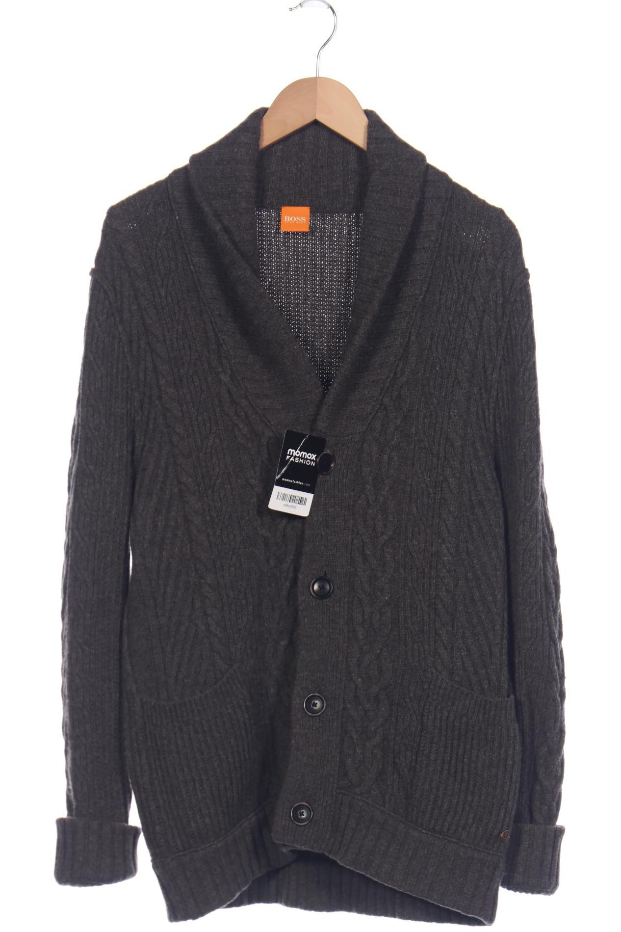 

Boss Orange Herren Strickjacke, grau