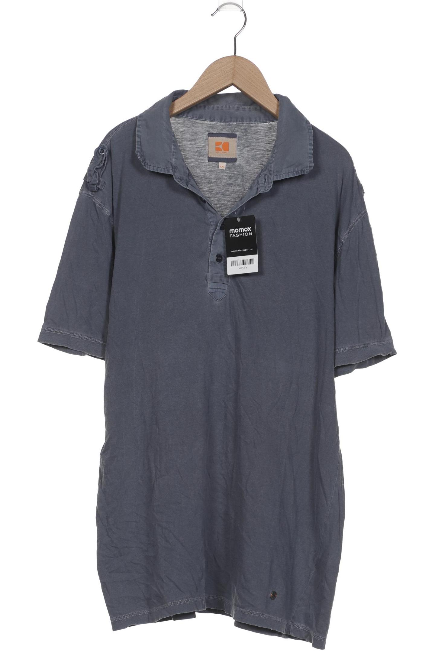 

Boss Orange Herren Poloshirt, blau, Gr. 56