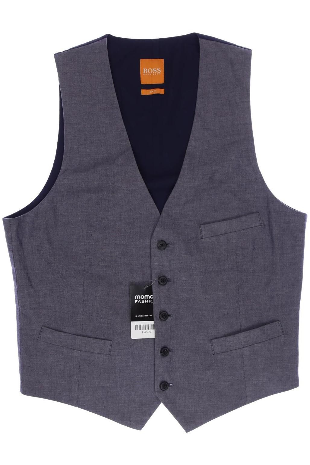 

Boss Orange Herren Weste, marineblau, Gr. 48