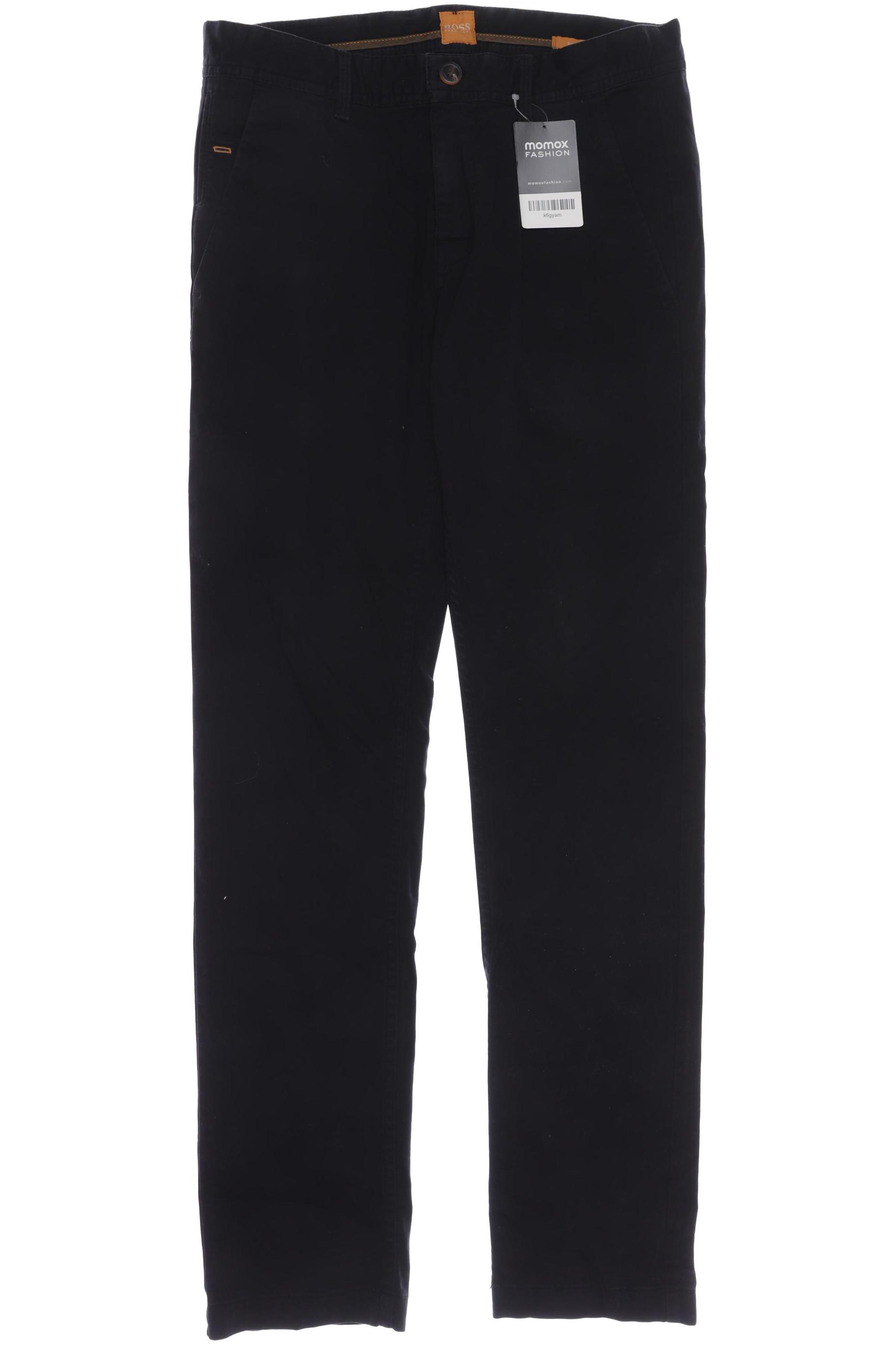 

Boss Orange Herren Stoffhose, schwarz, Gr. 30