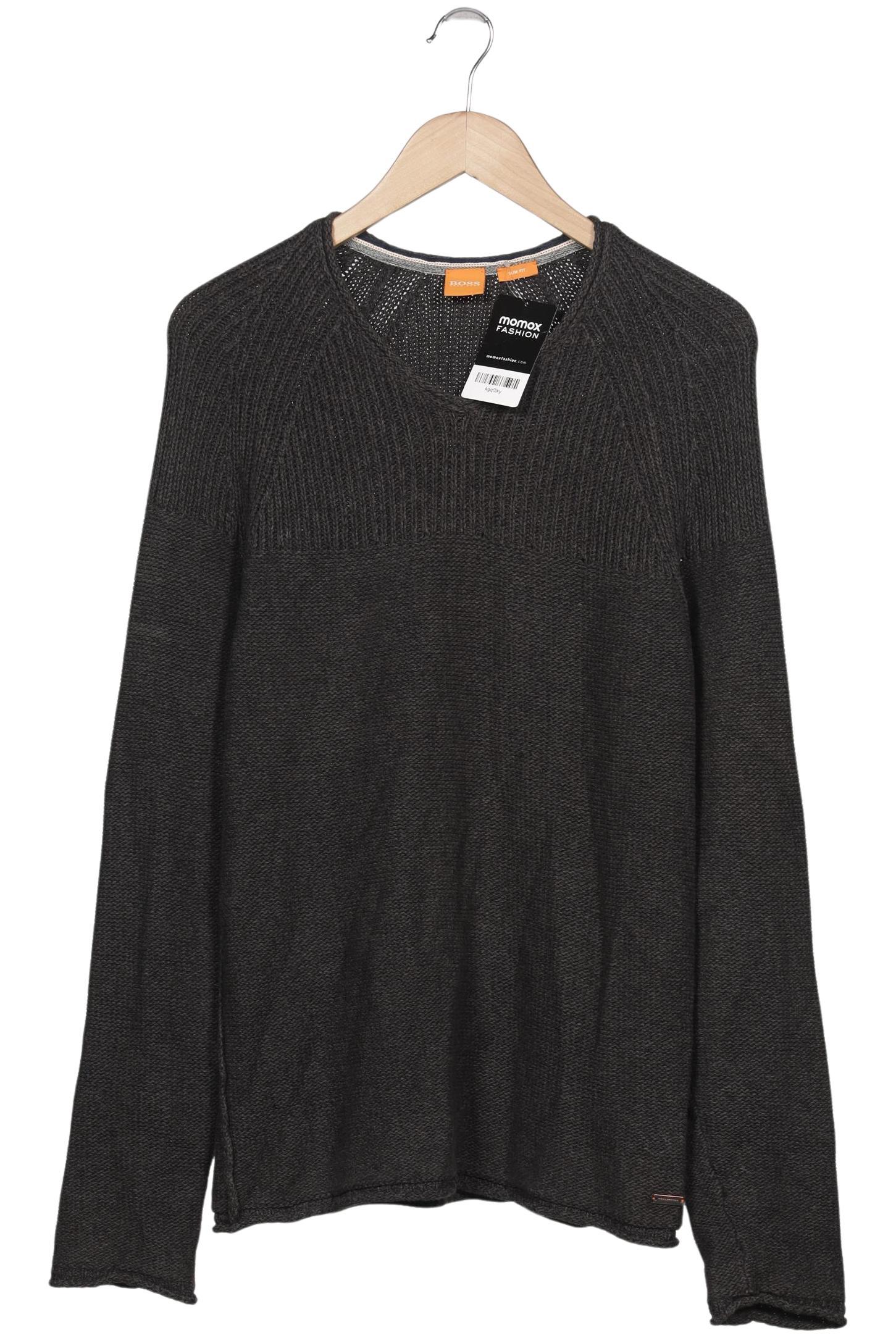 

Boss Orange Herren Pullover, grau, Gr. 52