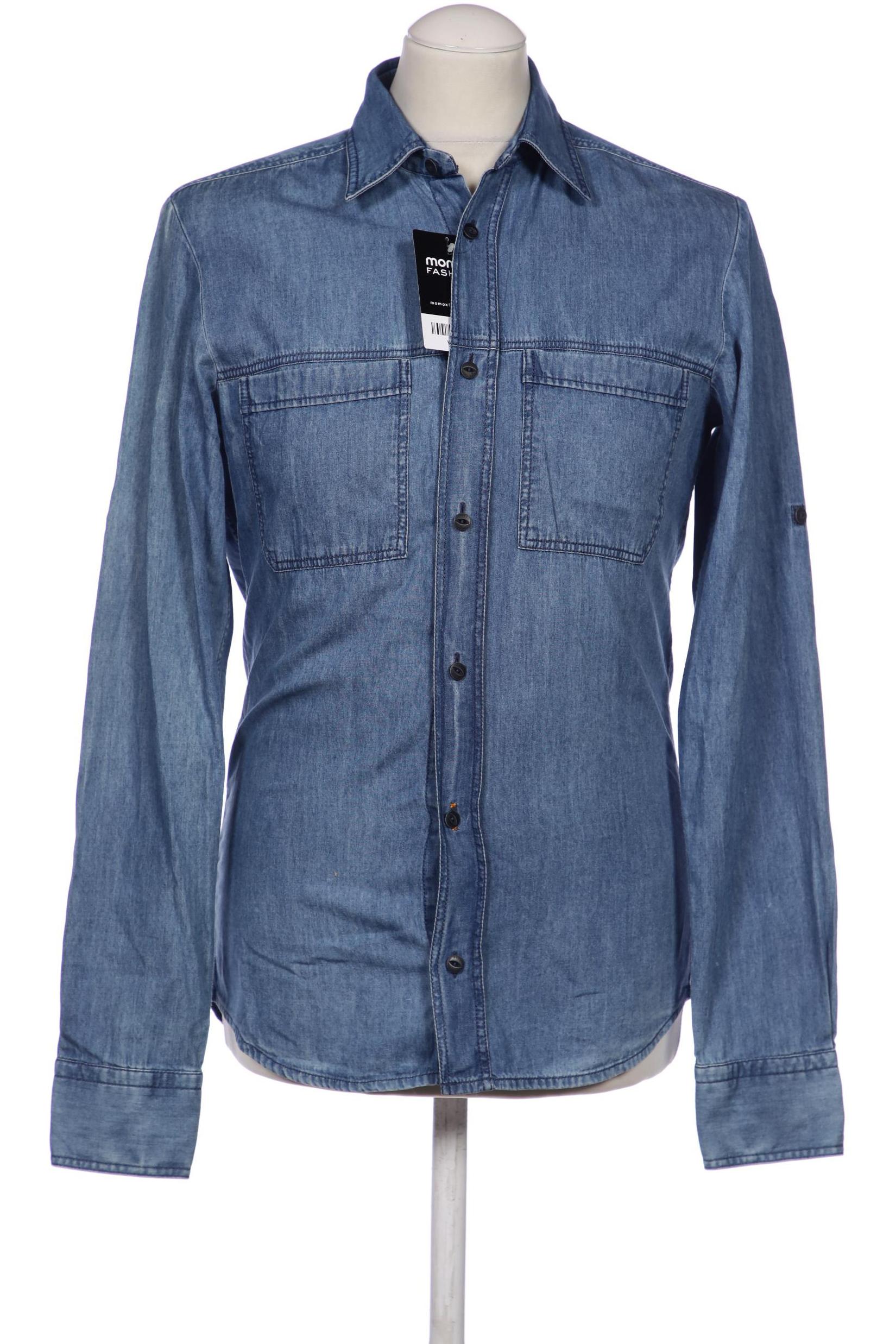 

Boss Orange Herren Hemd, blau