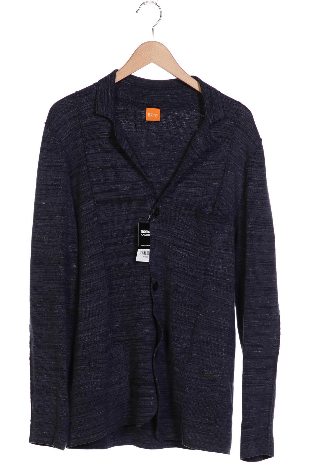 

Boss Orange Herren Strickjacke, marineblau, Gr. 52