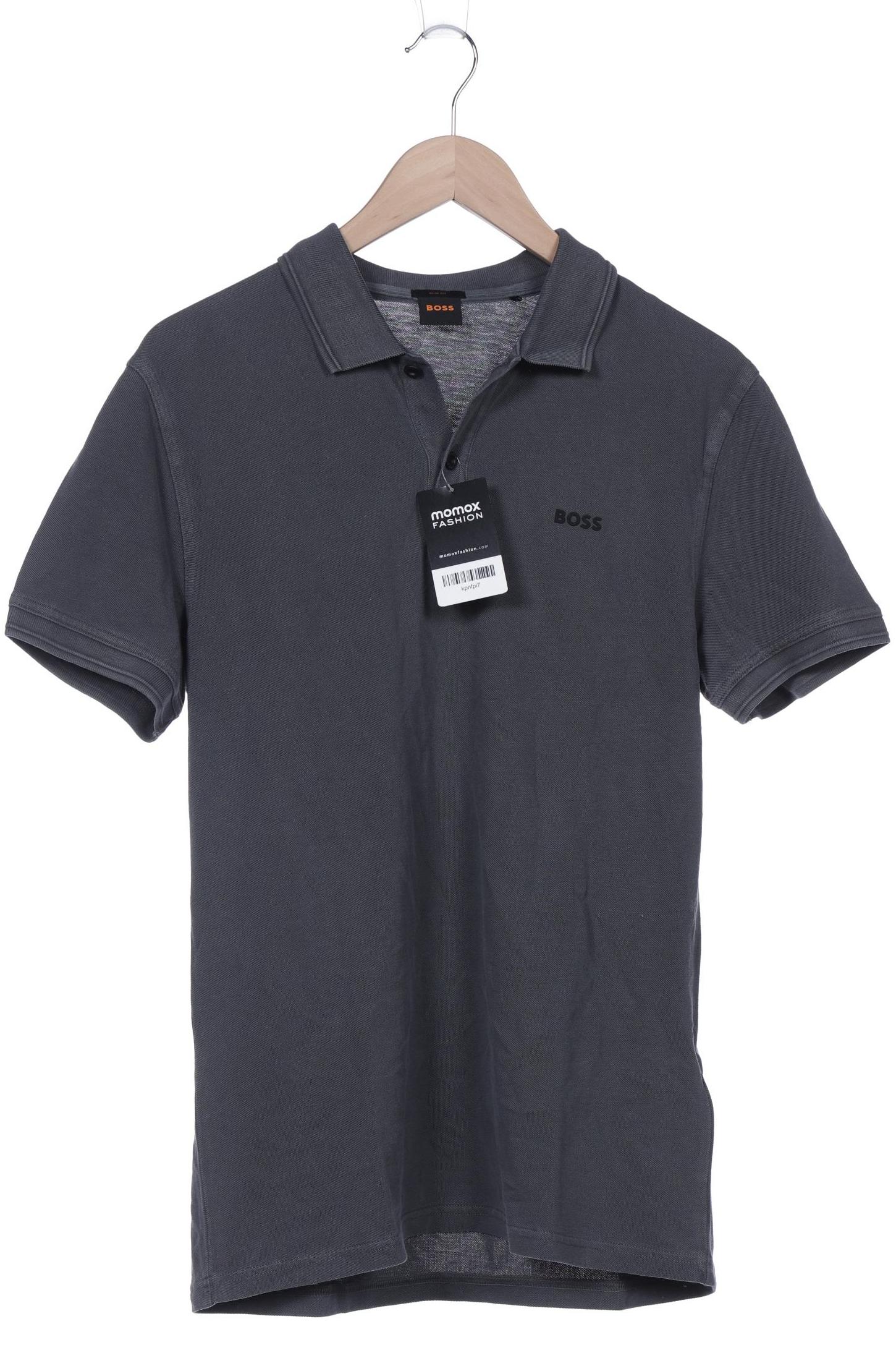 

Boss Orange Herren Poloshirt, grau, Gr. 48