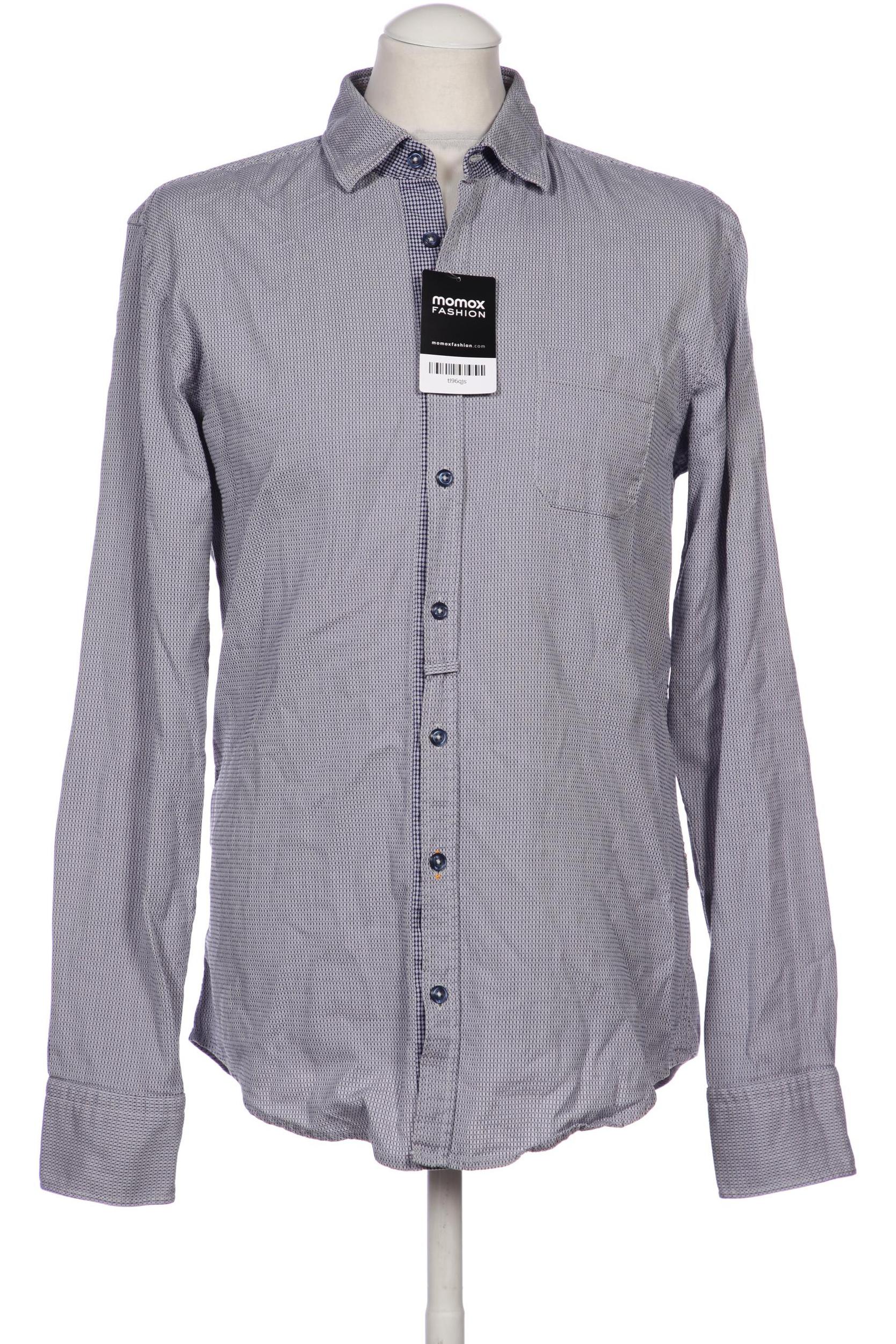 

Boss Orange Herren Hemd, blau