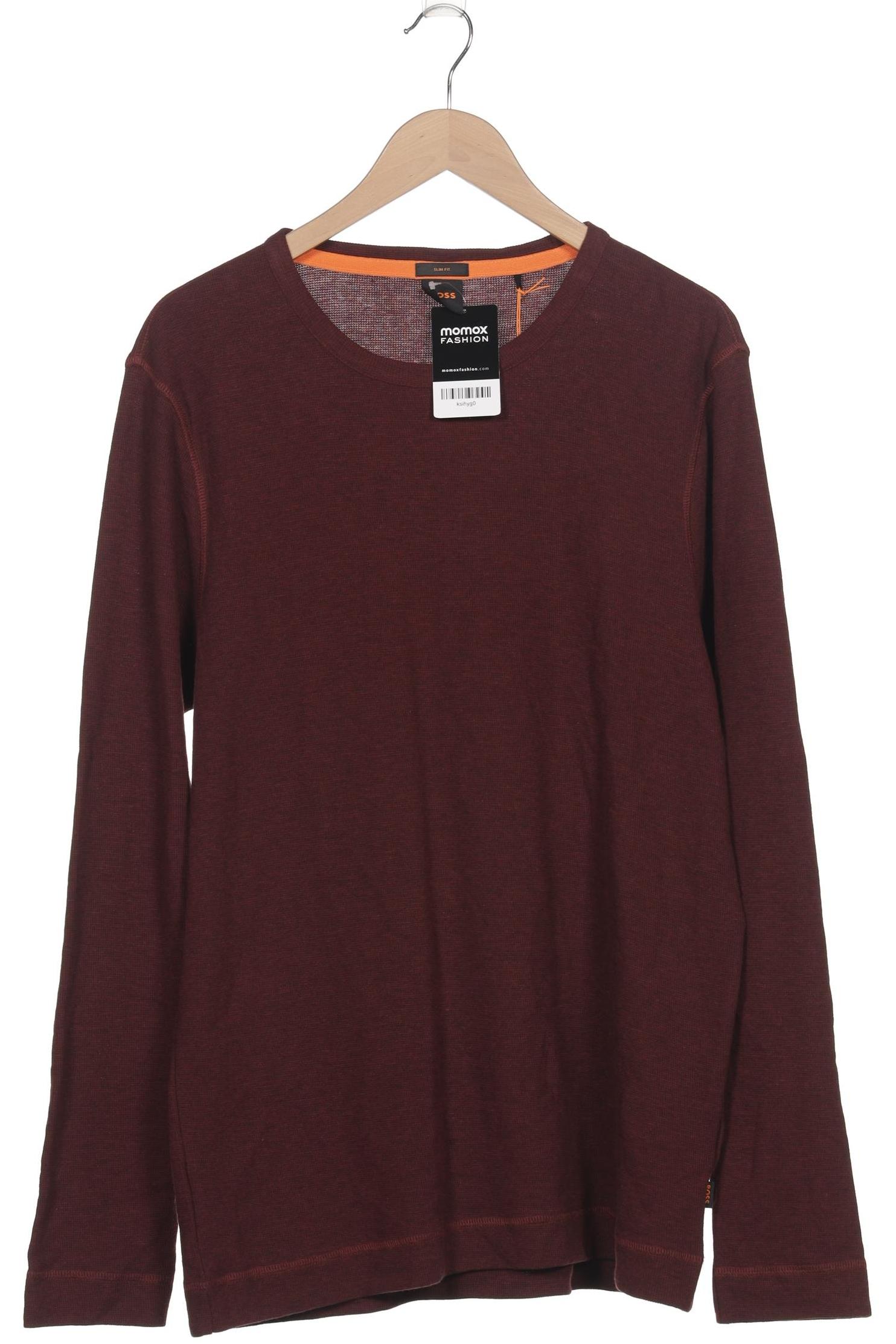 

Boss Orange Herren Pullover, bordeaux, Gr. 56