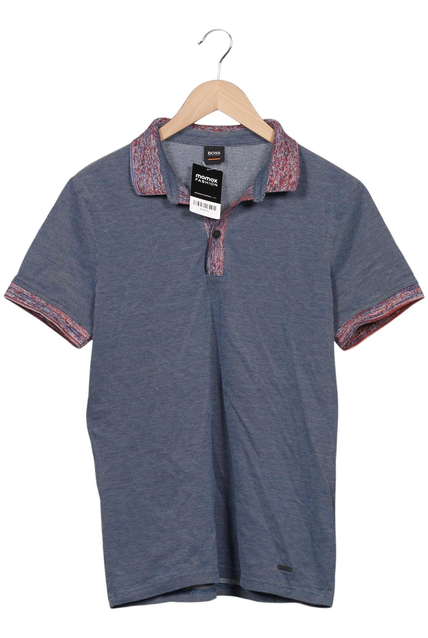 

Boss Orange Herren Poloshirt, blau, Gr. 48