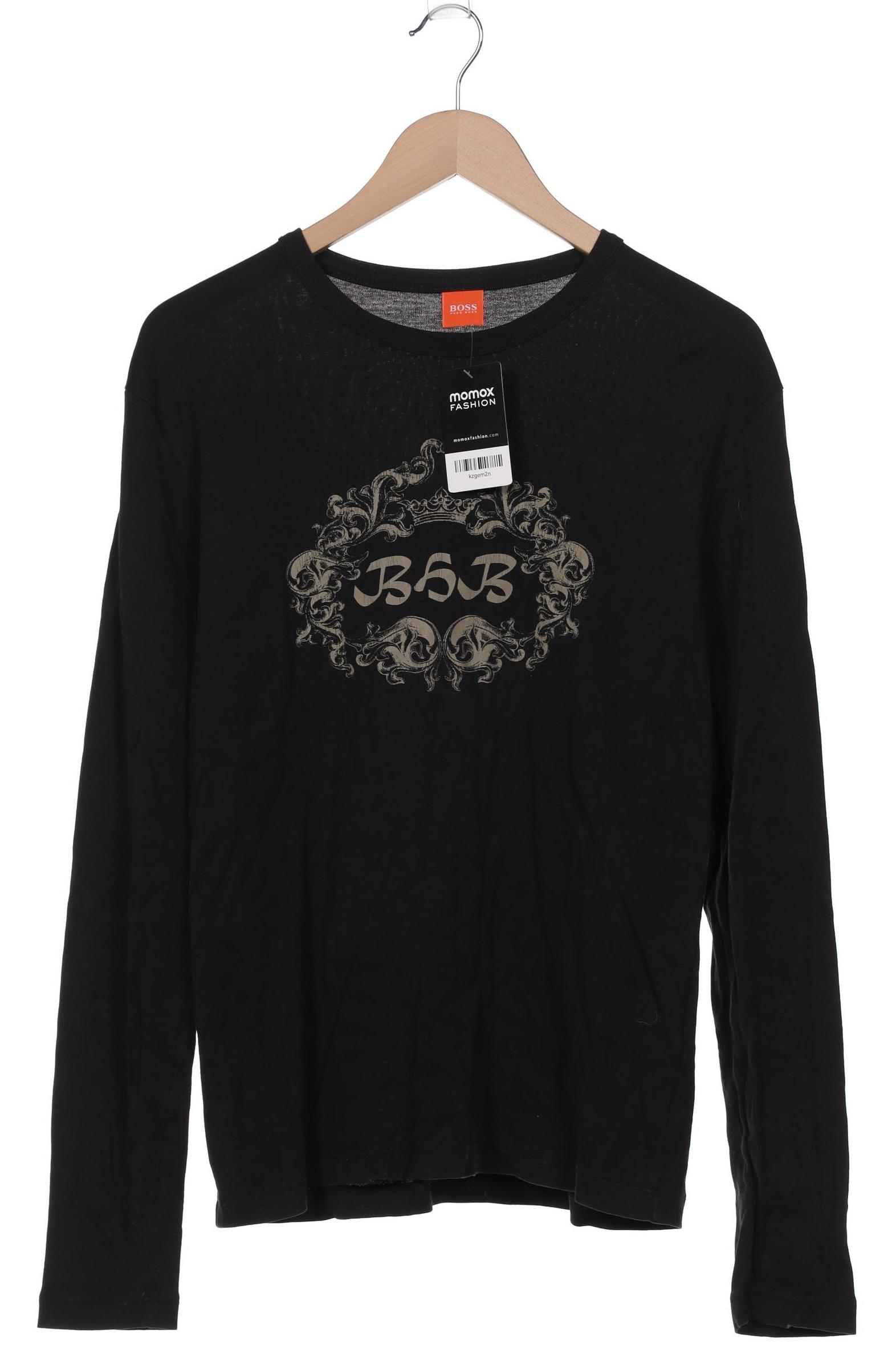 

Boss Orange Herren Langarmshirt, schwarz, Gr. 52