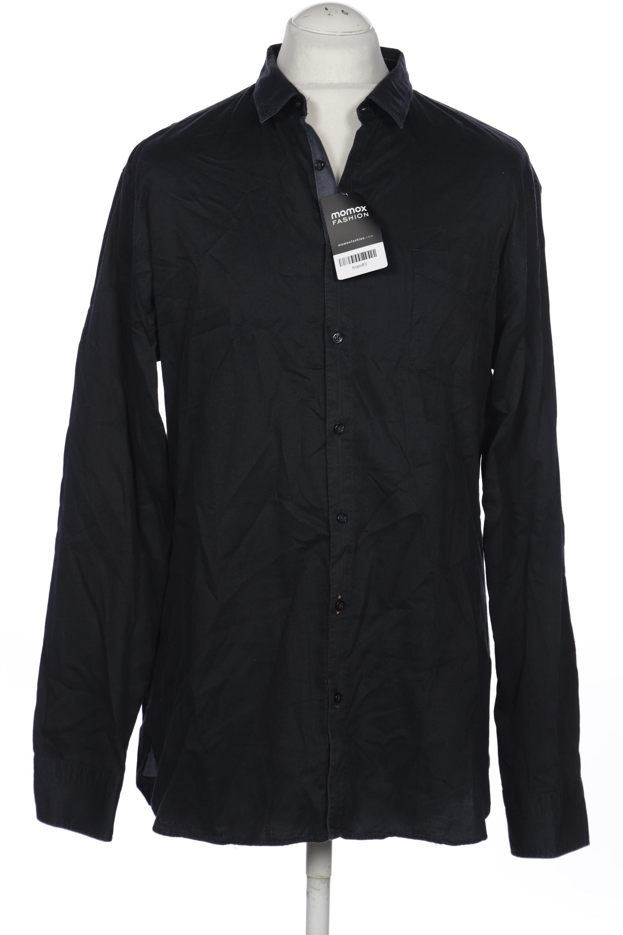 

Boss Orange Herren Hemd, marineblau, Gr. 54