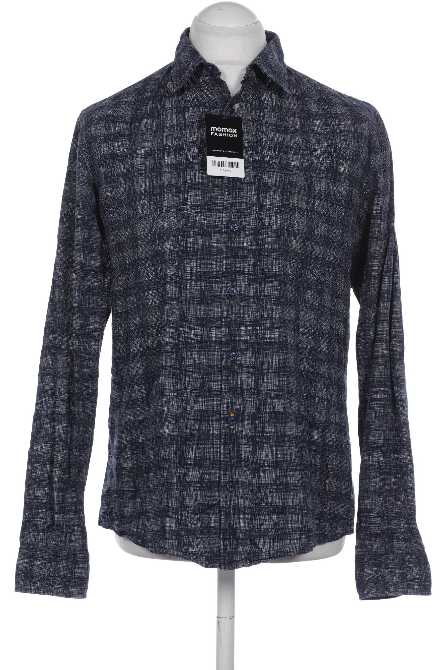 

Boss Orange Herren Hemd, marineblau, Gr. 52