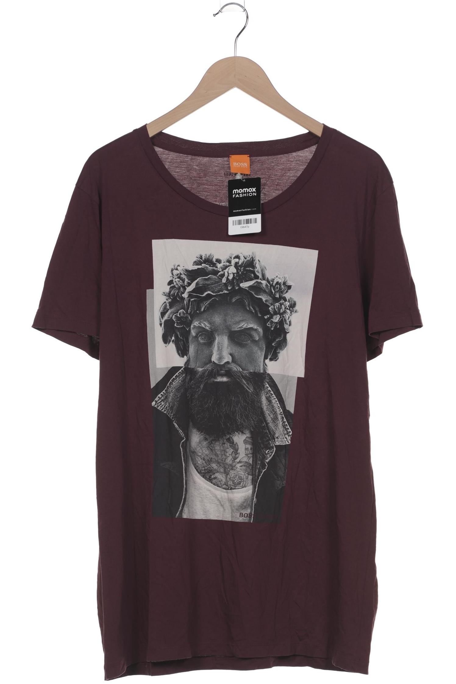 

Boss Orange Herren T-Shirt, bordeaux, Gr. 56