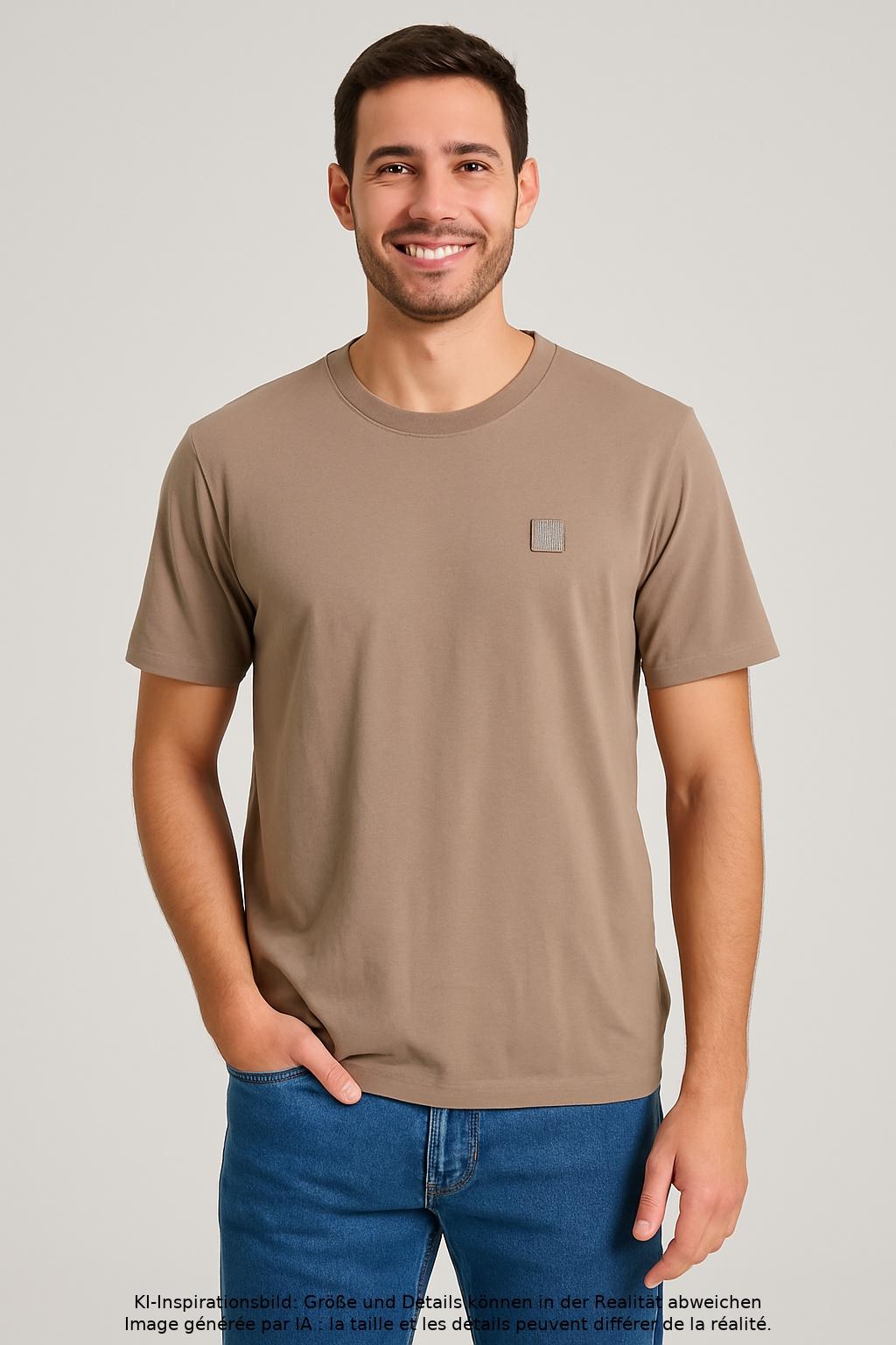 

Boss Orange Herren T-Shirt, beige, Gr. 56