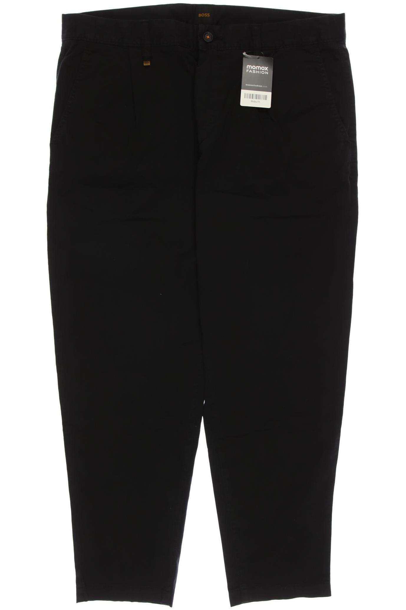 

Boss Orange Herren Stoffhose, schwarz